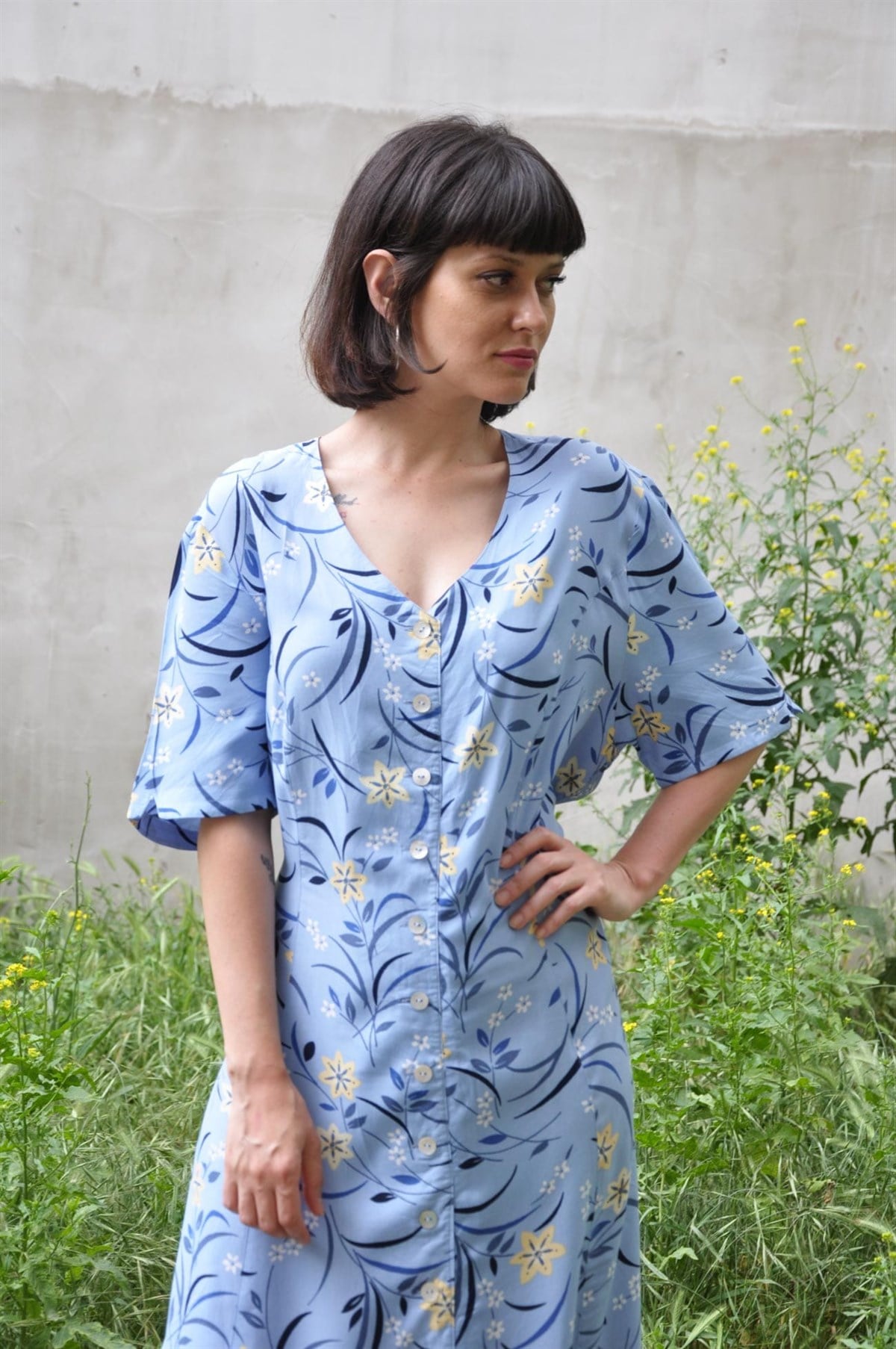 vintage elbise