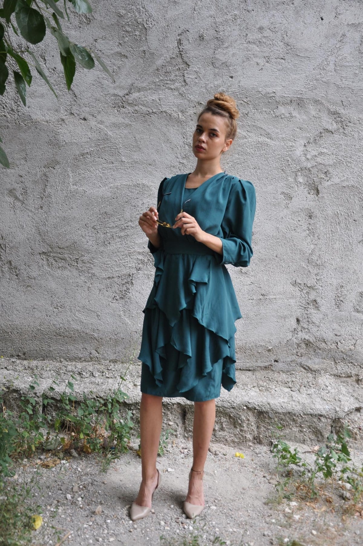 vintage elbise