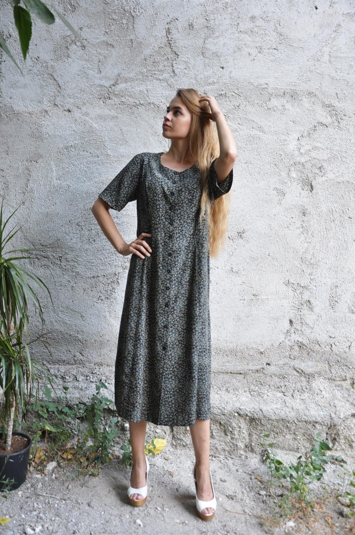 vintage elbise
