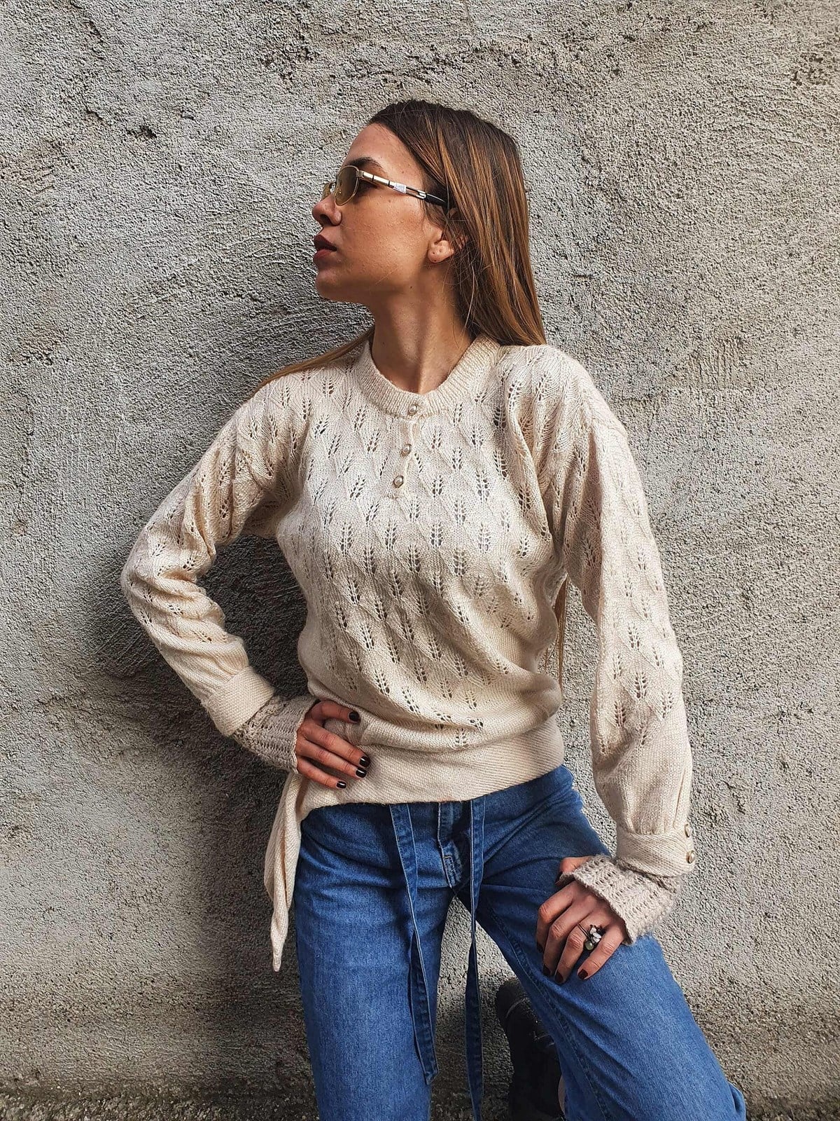 Vintage Elişi Kazak