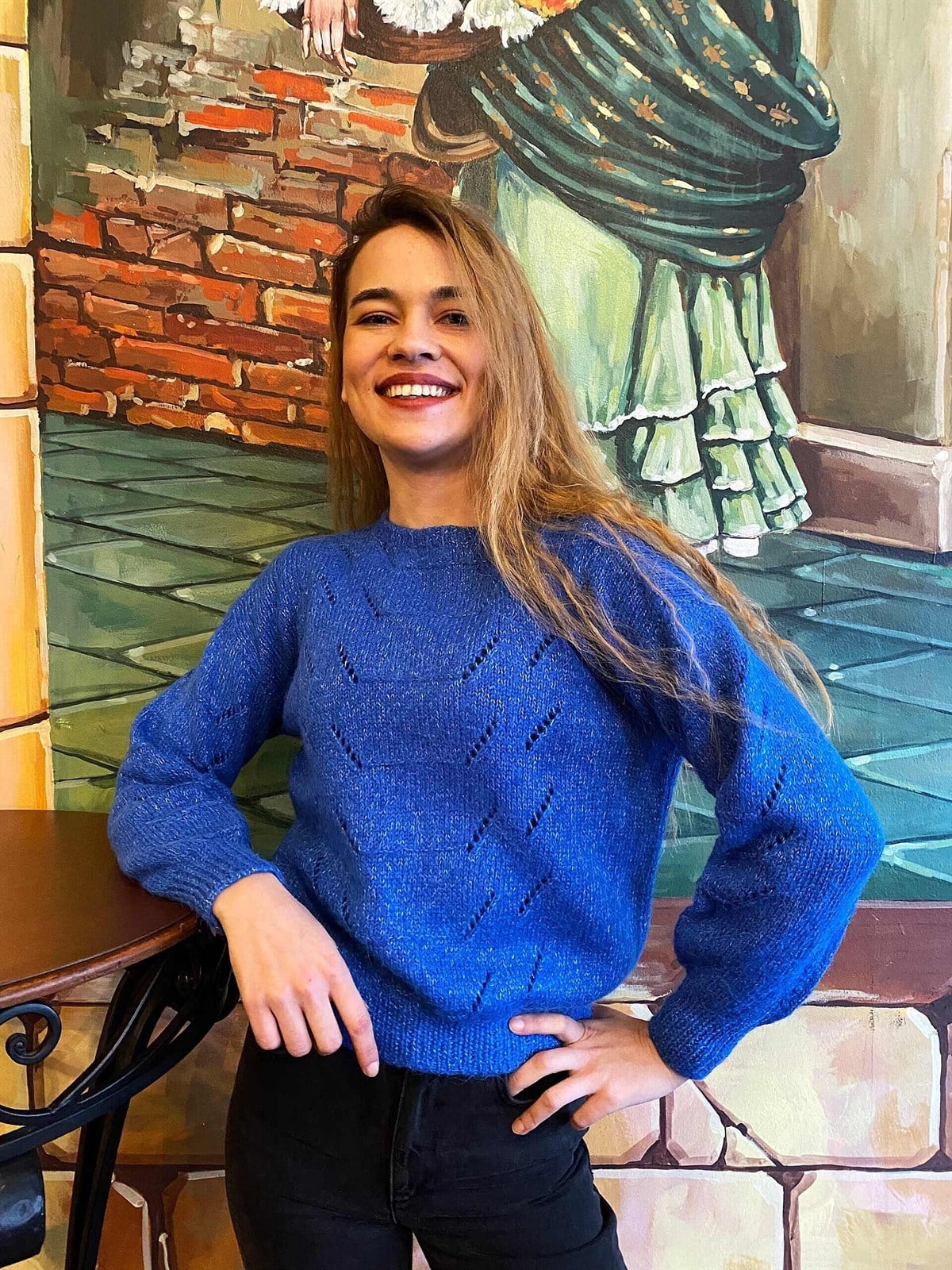 Vintage Elişi Kazak