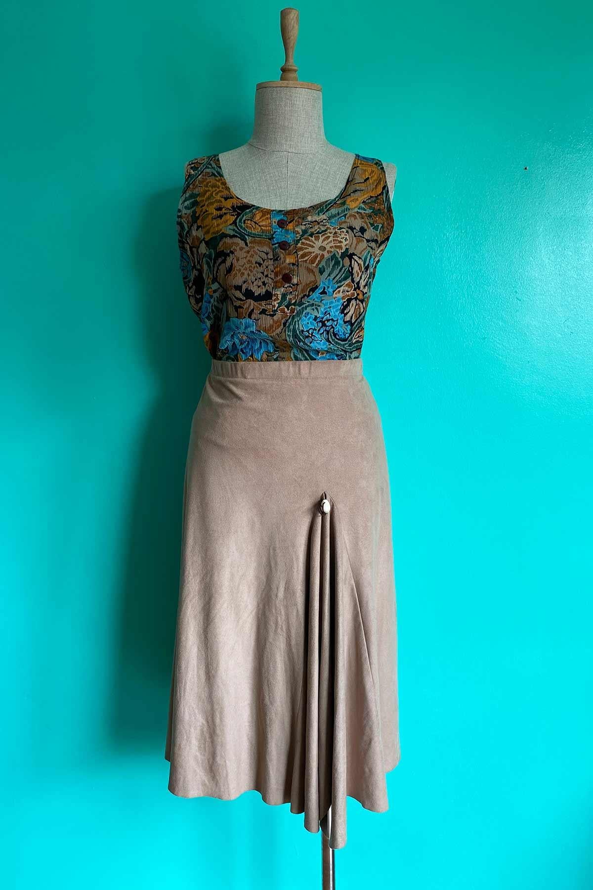 Vintage Krem Etek