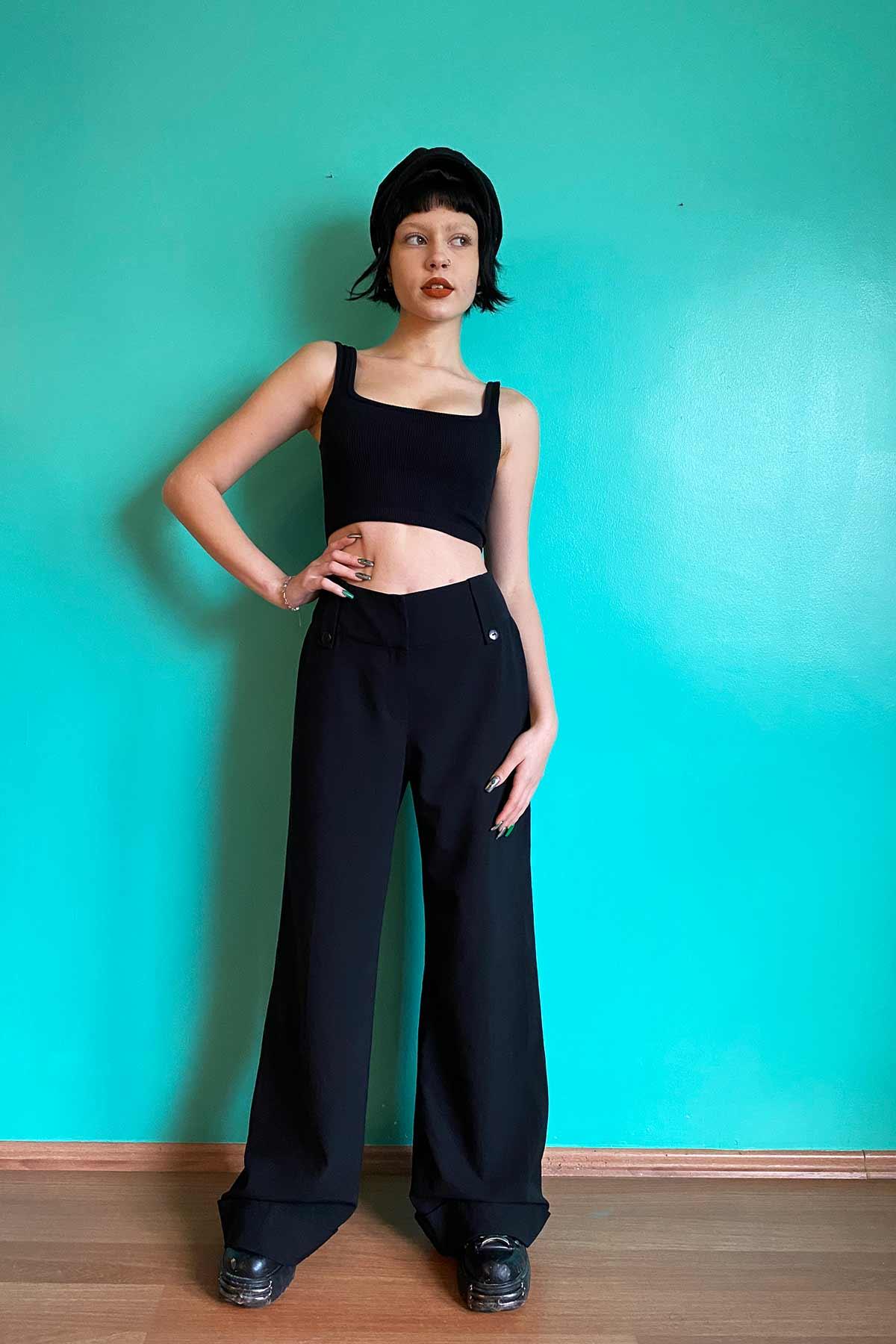 Vintage Kumaş Pantolon