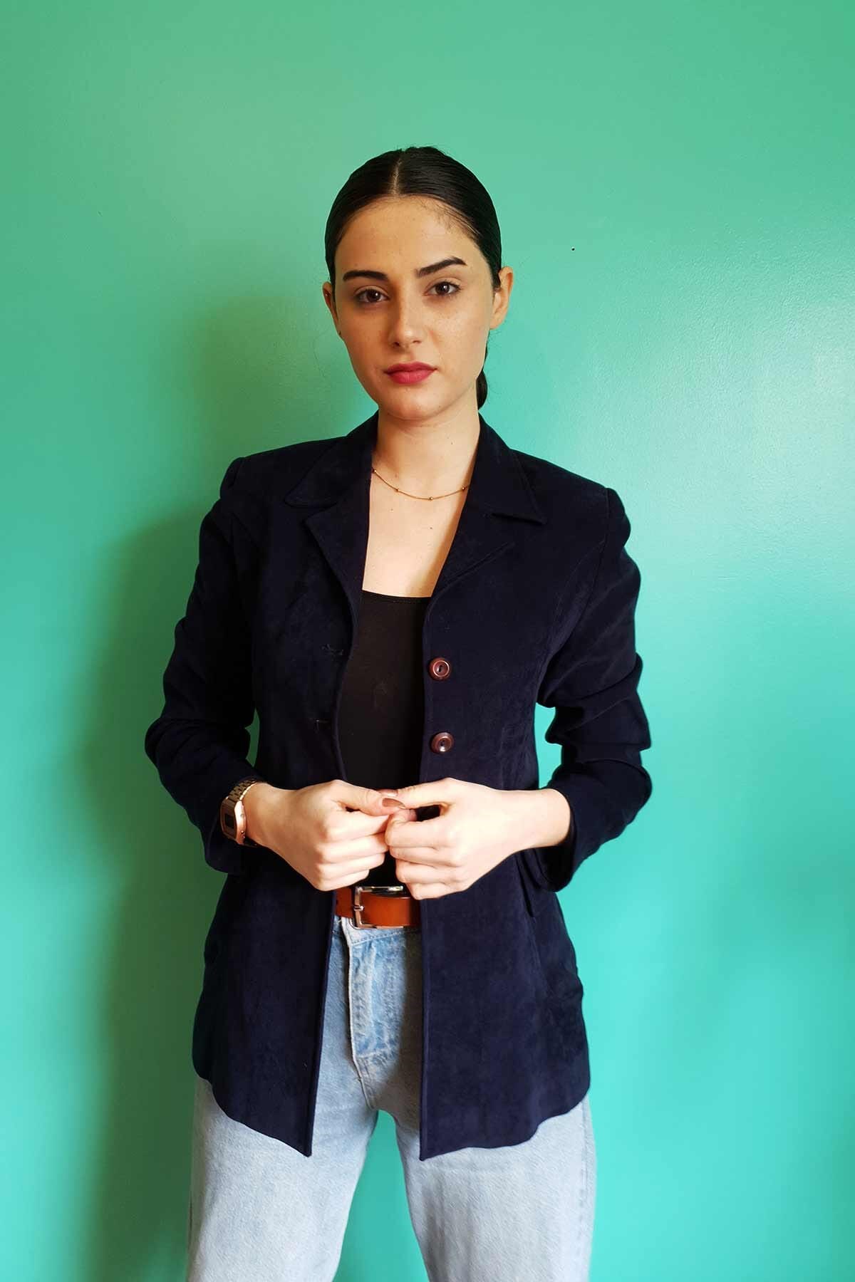 Vintage Lacivet Ceket