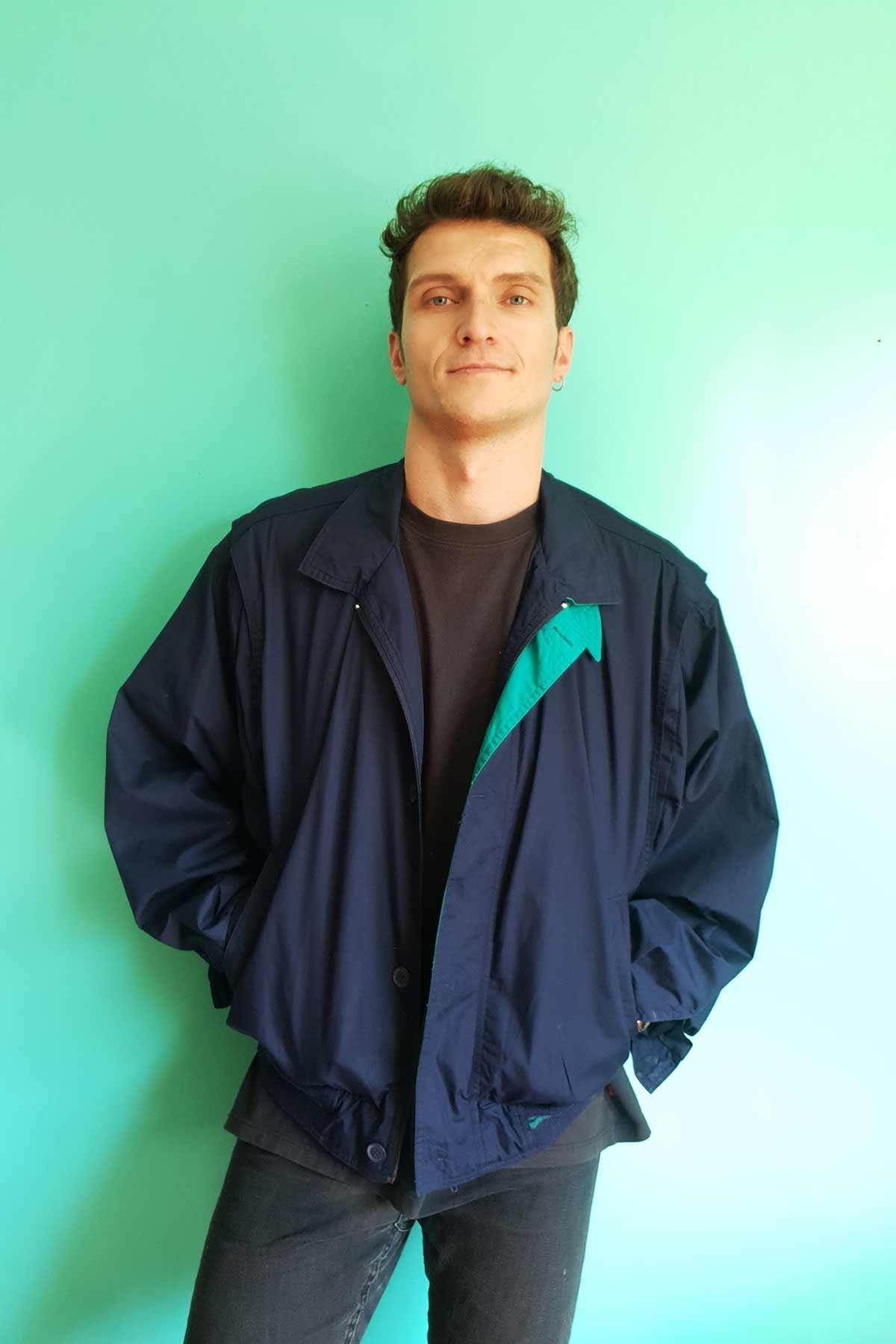 Vintage Mevsimlik Bomber Mont