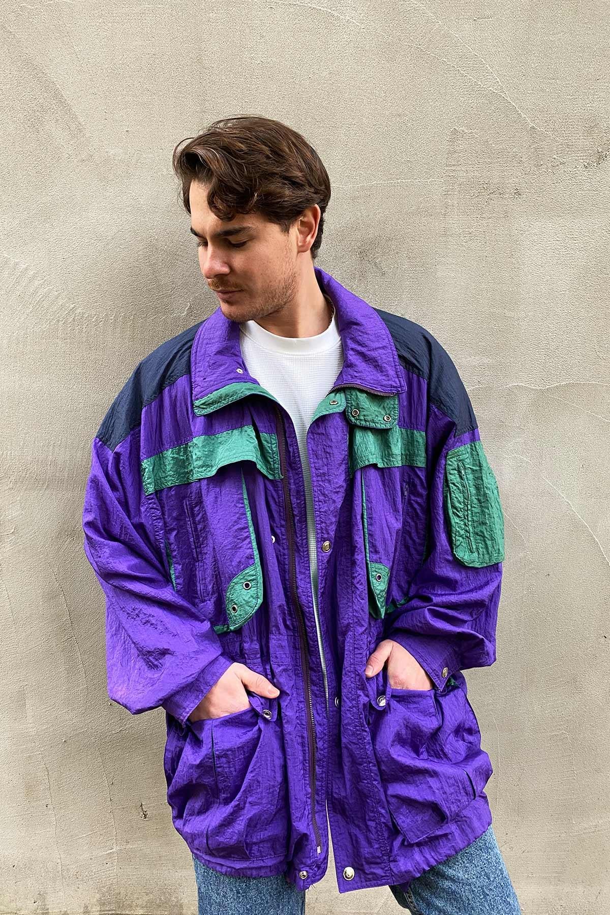 Vintage Oversize Mevsimlik Mont