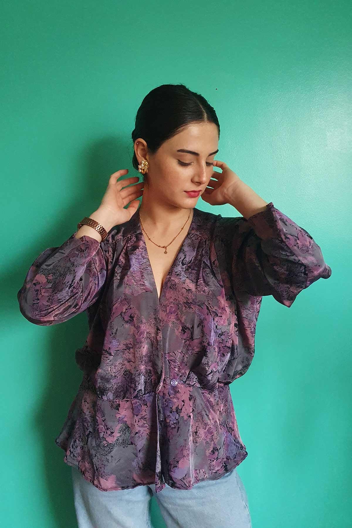 Vintage Özel Dikim Gömlek