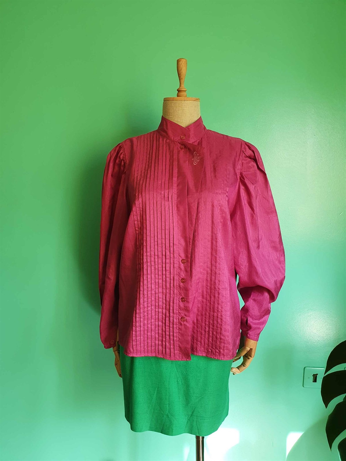 Vintage Pembe Gömlek