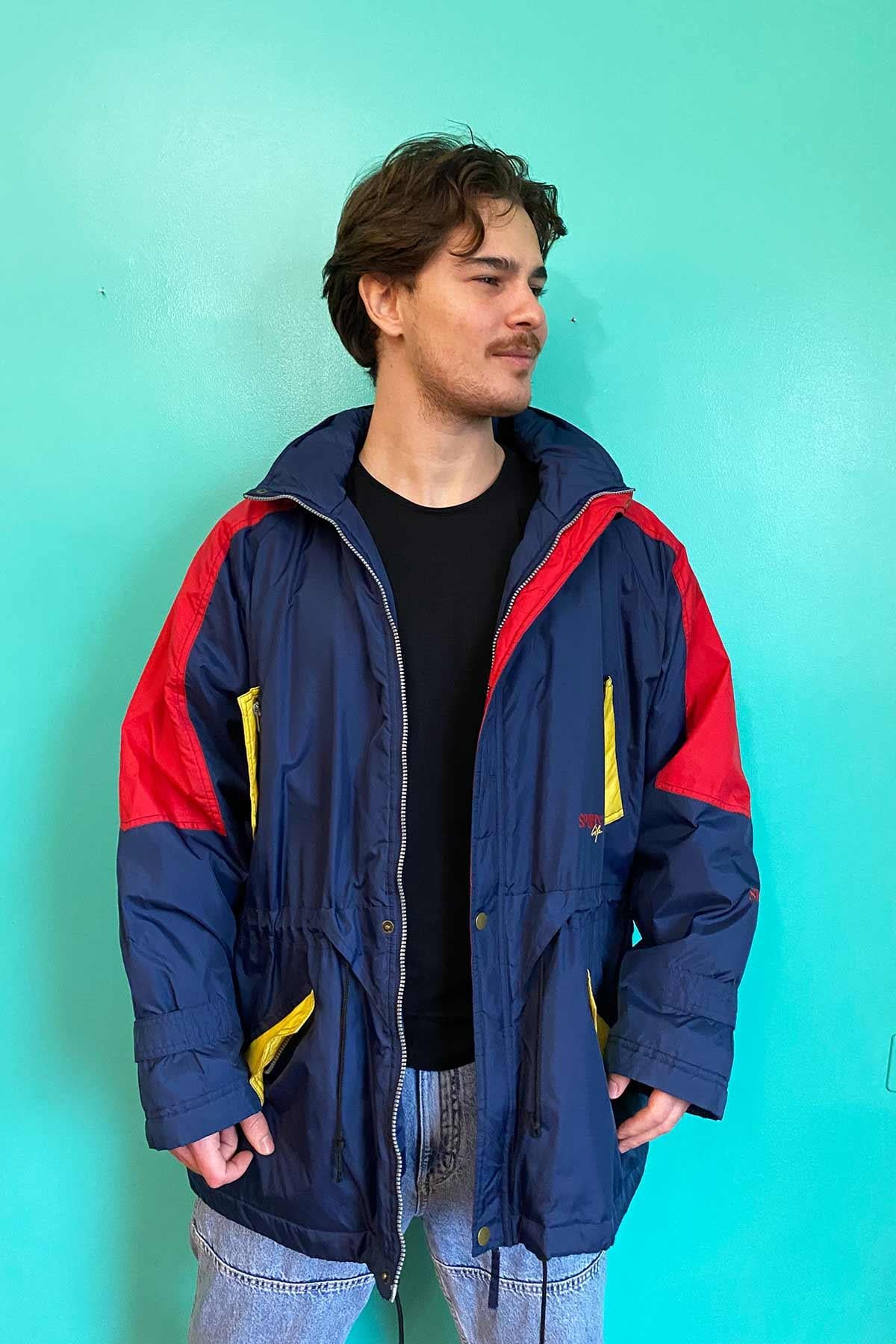 Vintage Renkli Mont