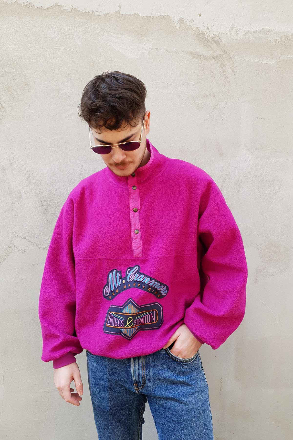 Vintage Renkli Polar