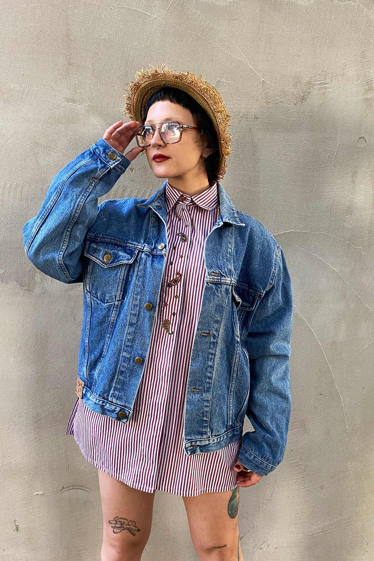 Vintage Unisex Kot Ceket