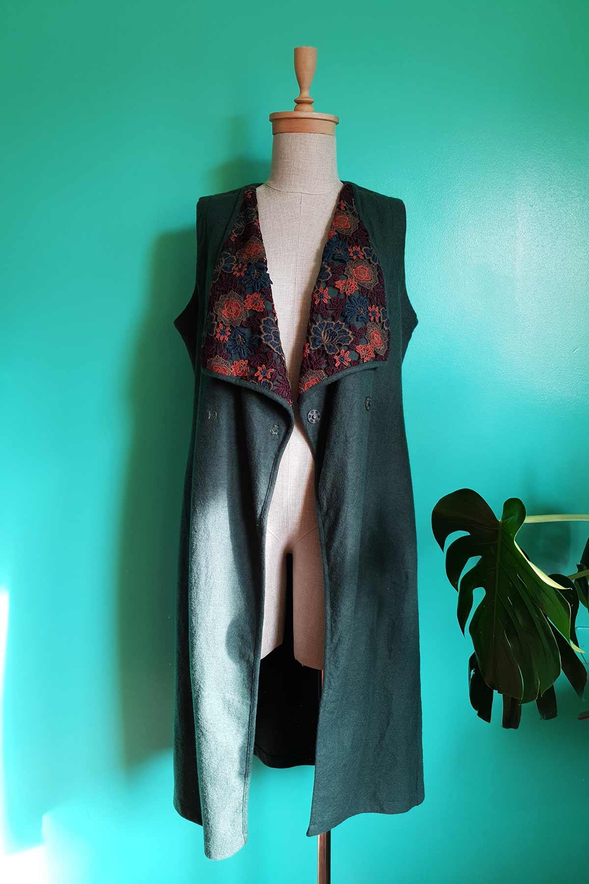 Vintage Yün Anvelop Elbise | SeyHane Vintage