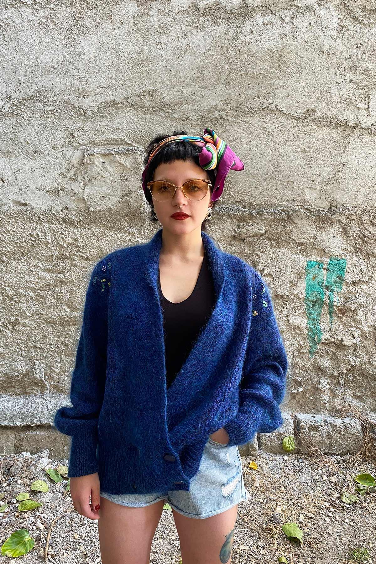 Vintage Yün Hırka