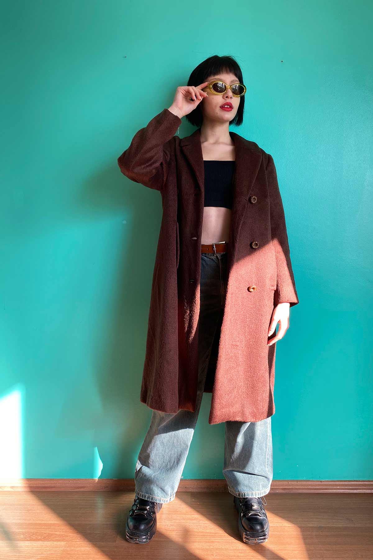 Vintage Yün Kaban