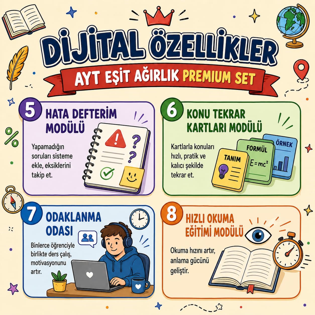 AYT EŞİT AĞIRLIK BASILI SET