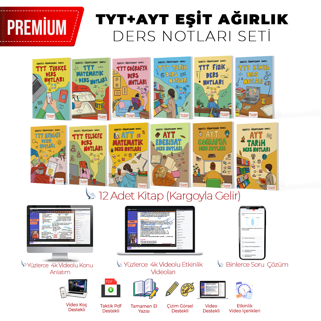 VİN KAMPÜS TYT+AYT EŞİT AĞIRLIK BASILI SET