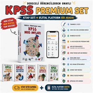 KPSS GKGY Ön Lisans, Lisans ve Orta Öğretim Basılı Set