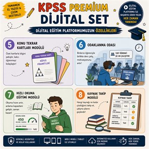 KPSS GKGY Ön Lisans, Lisans ve Orta Öğretim  Dijital Set