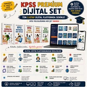 KPSS GKGY Ön Lisans, Lisans ve Orta Öğretim  Dijital Set