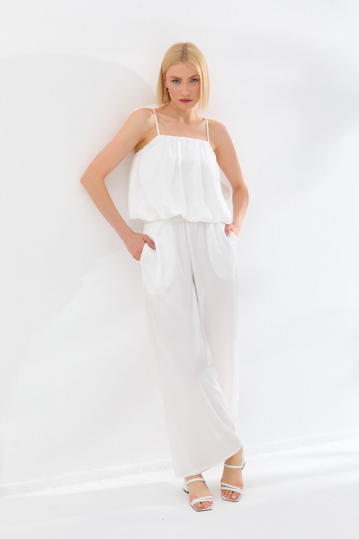 Cepli Bol Pantolon Beyaz-6489_1