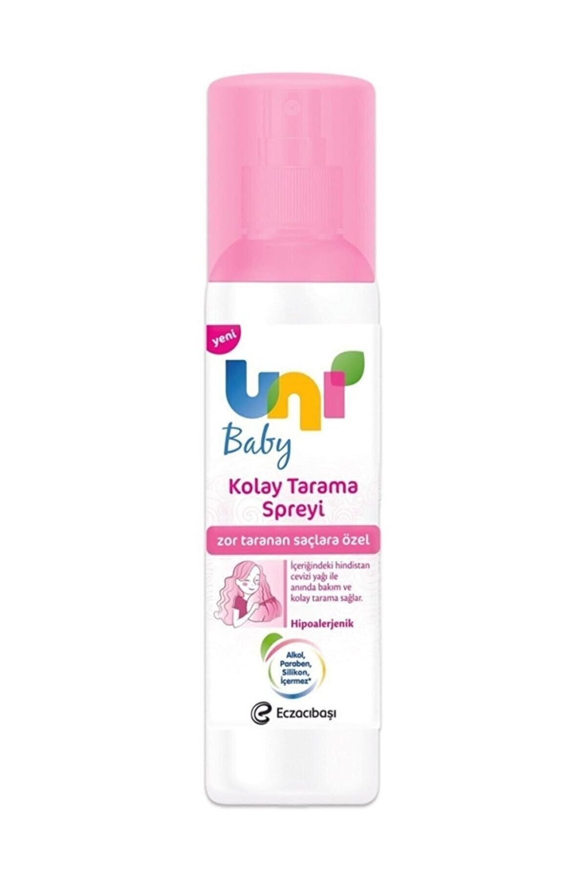 Uni Baby Easy Combing Spray For Difficult Hair 200 ML | turquoisebazaar.com
