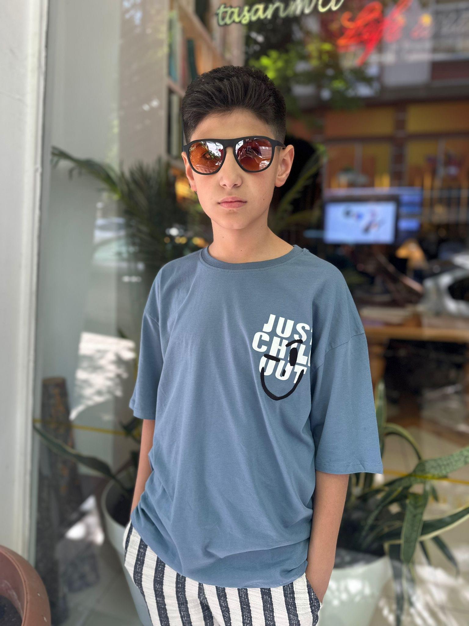 Just İndigo Tshirt ÇOCUKCABUTİK
