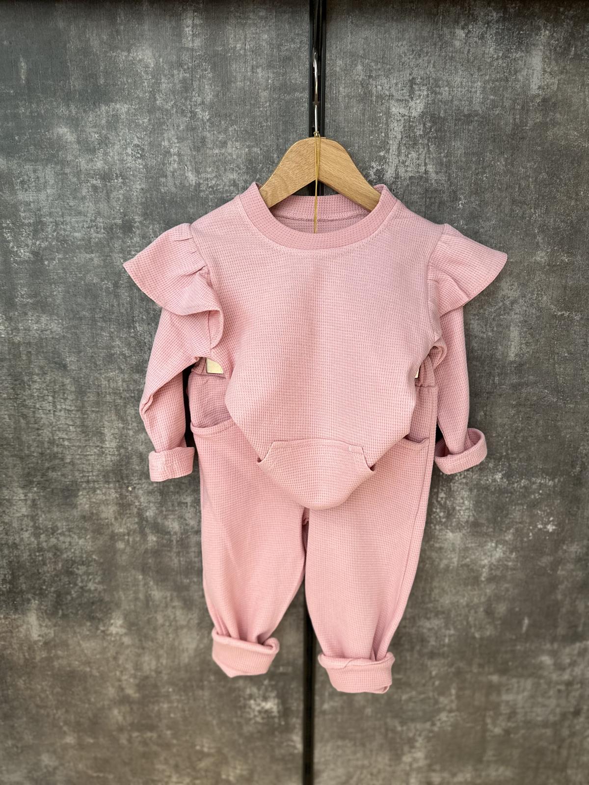 Pembe Gofre TakımÇOCUKCABUTİK