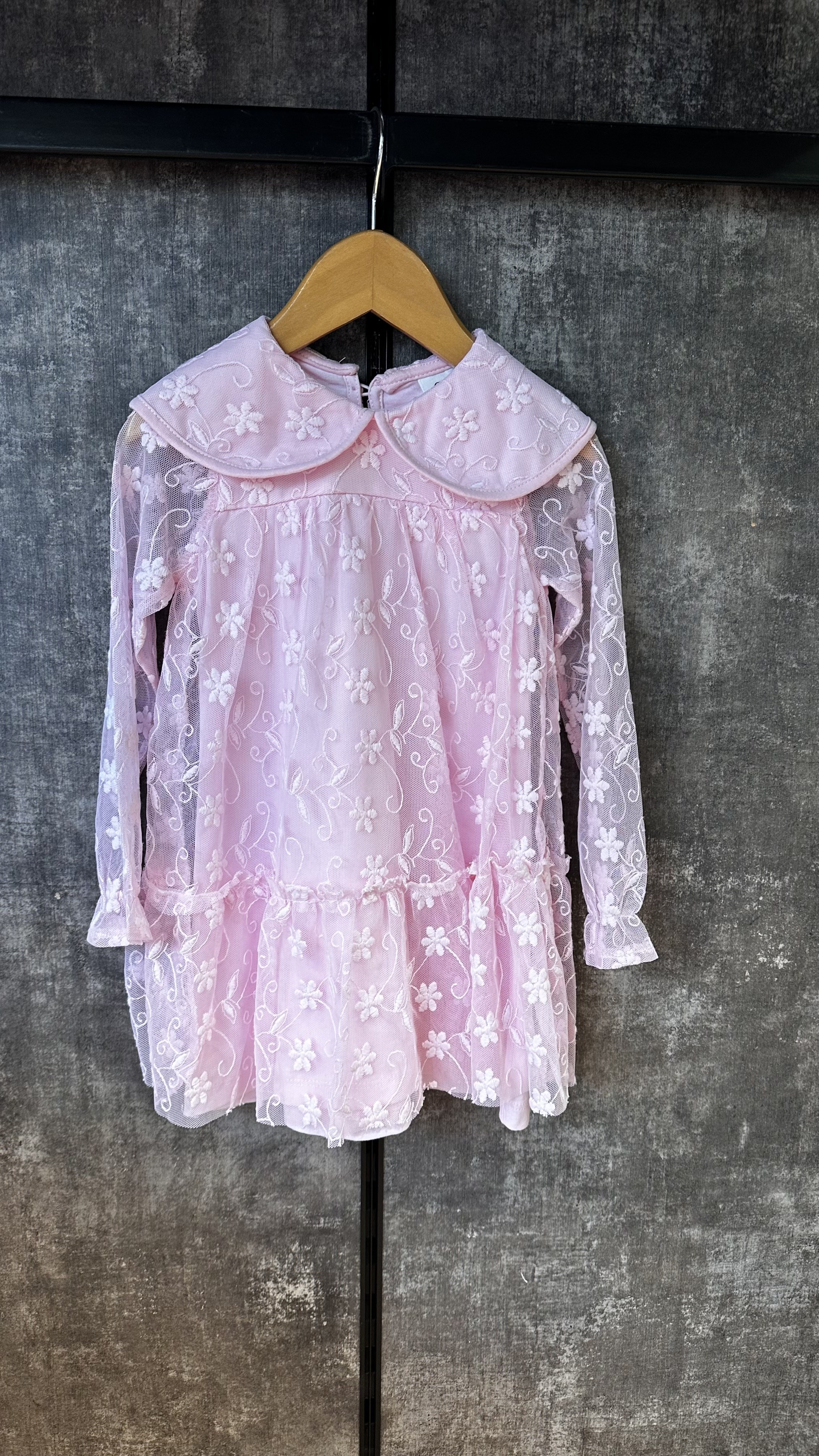 Pembe Love ElbiseÇOCUKCABUTİK
