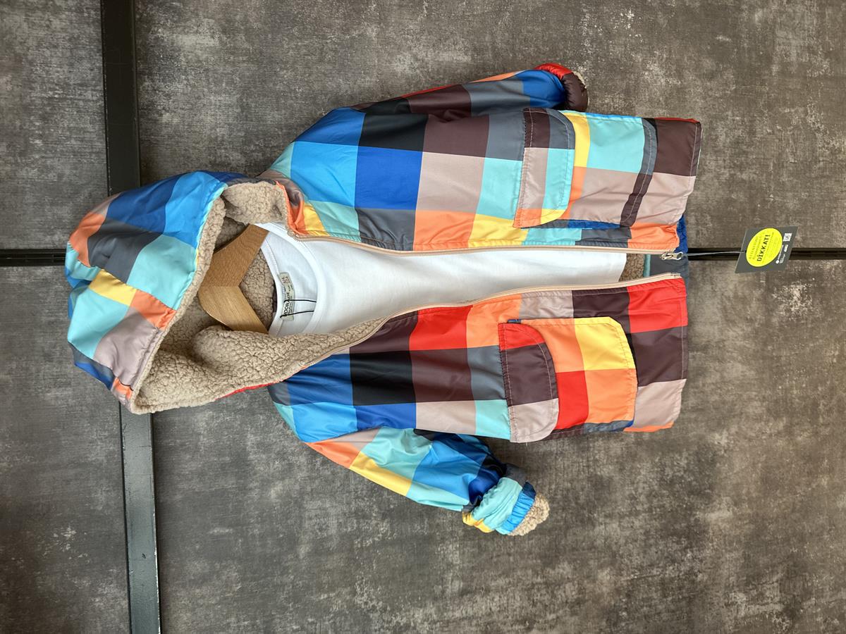 Unisex İçi Peluş Rengarenk Yağmurluk ÇOCUKCABUTİK