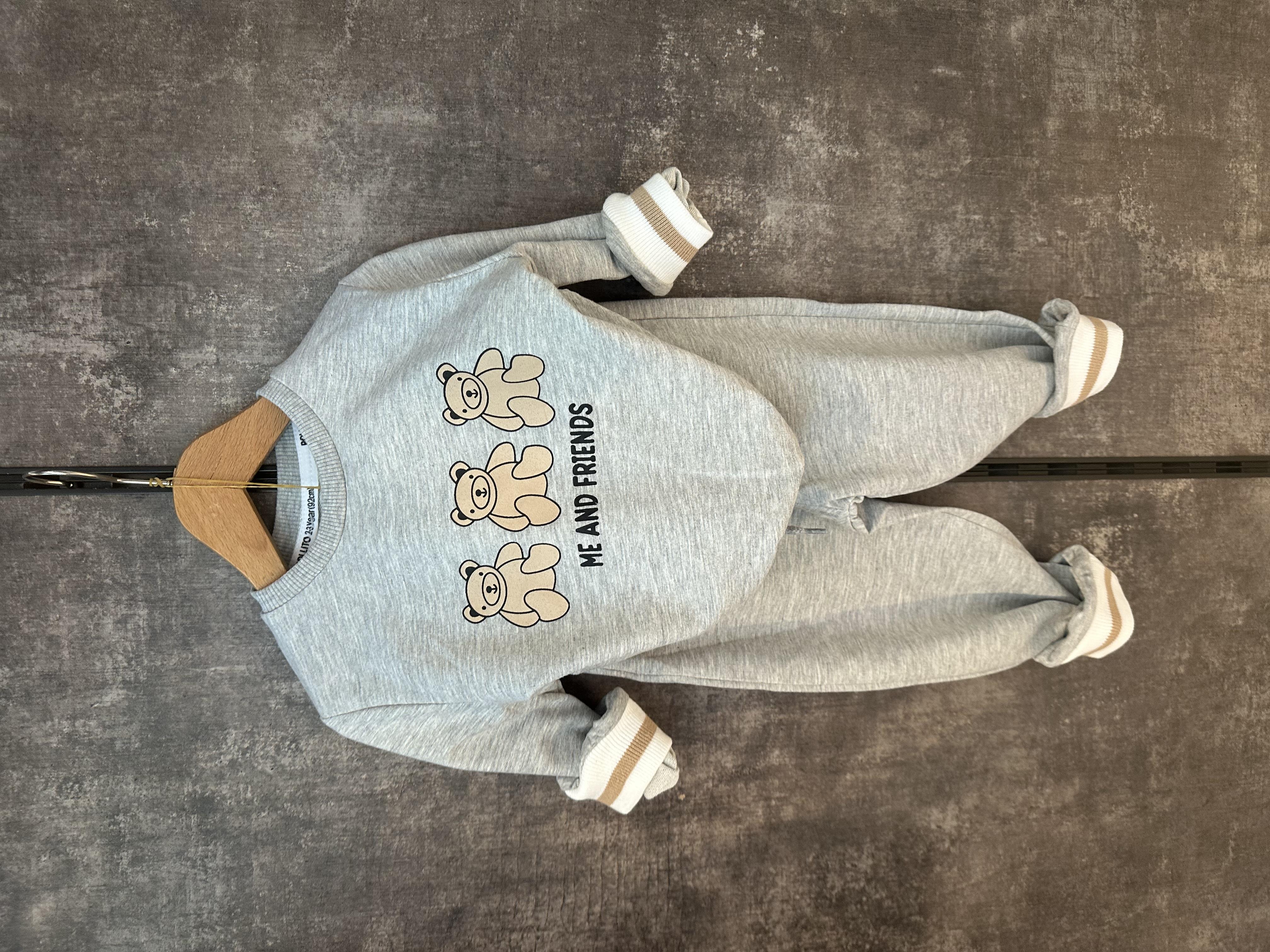 Gri Bear Takım 2-3yaşÇOCUKCABUTİK