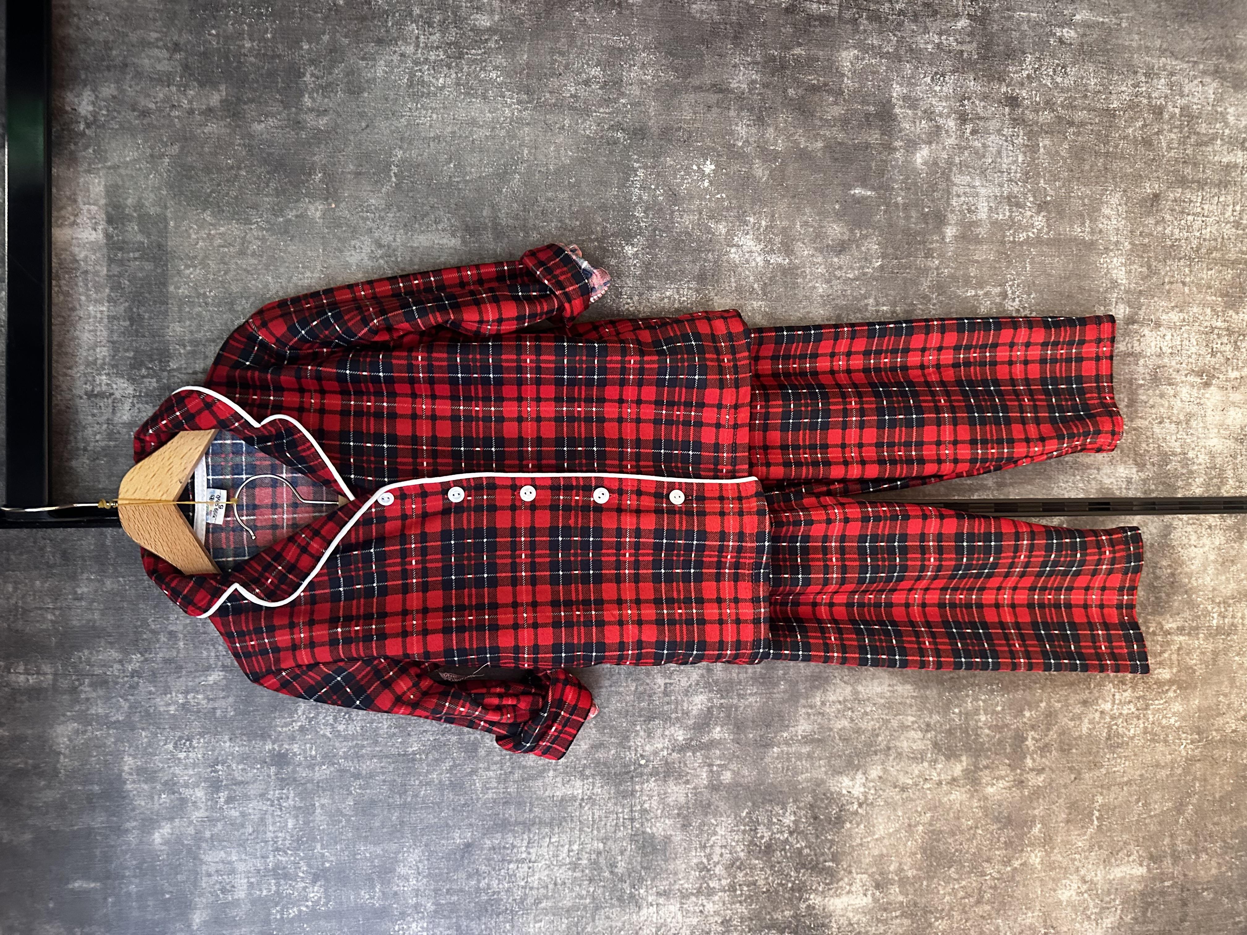 Kırmızı Ekose Pijama TakımıÇOCUKCABUTİK