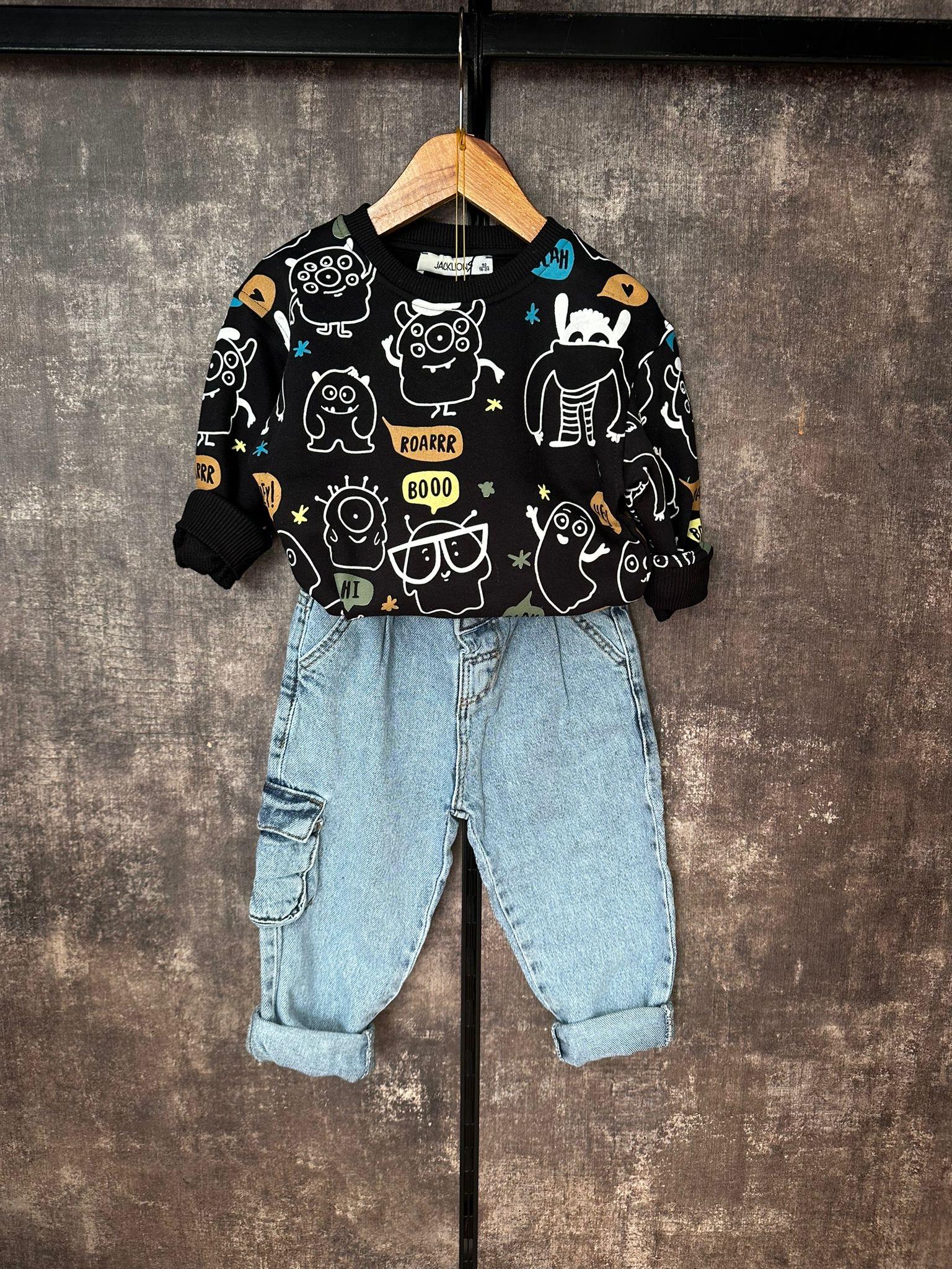 Kot Pantolon Roarr Kombin ÇOCUKCABUTİK