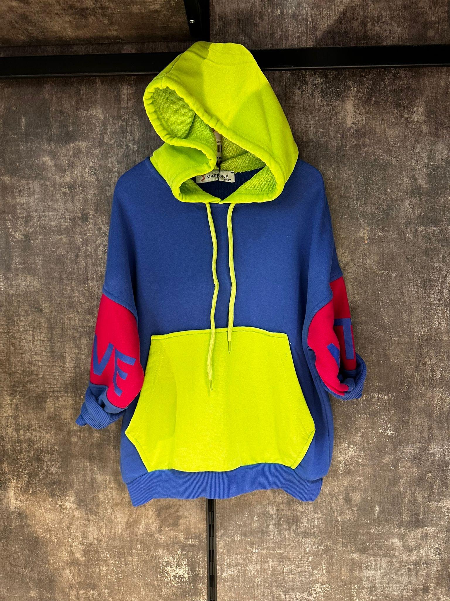 Natıve Mavi Yeşil Sweat ÇOCUKCABUTİK
