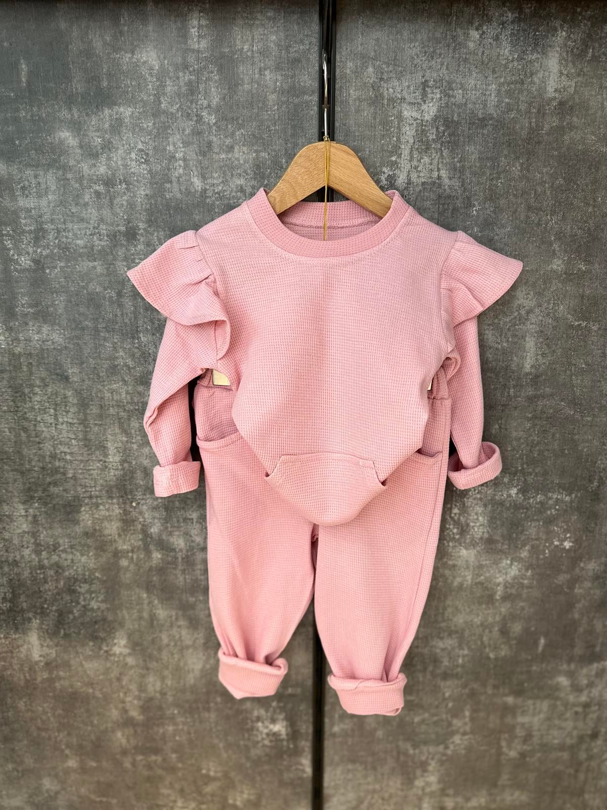 Pembe Gofre TakımÇOCUKCABUTİK