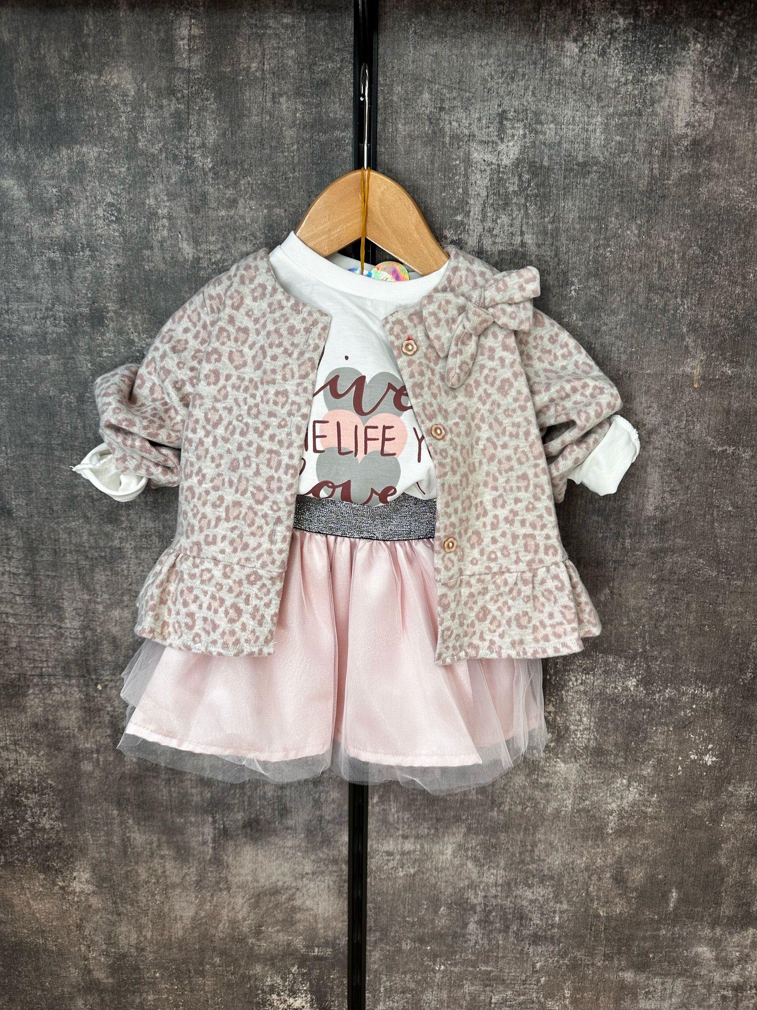 Üçlü Tütü Bebek Takım ÇOCUKCABUTİK