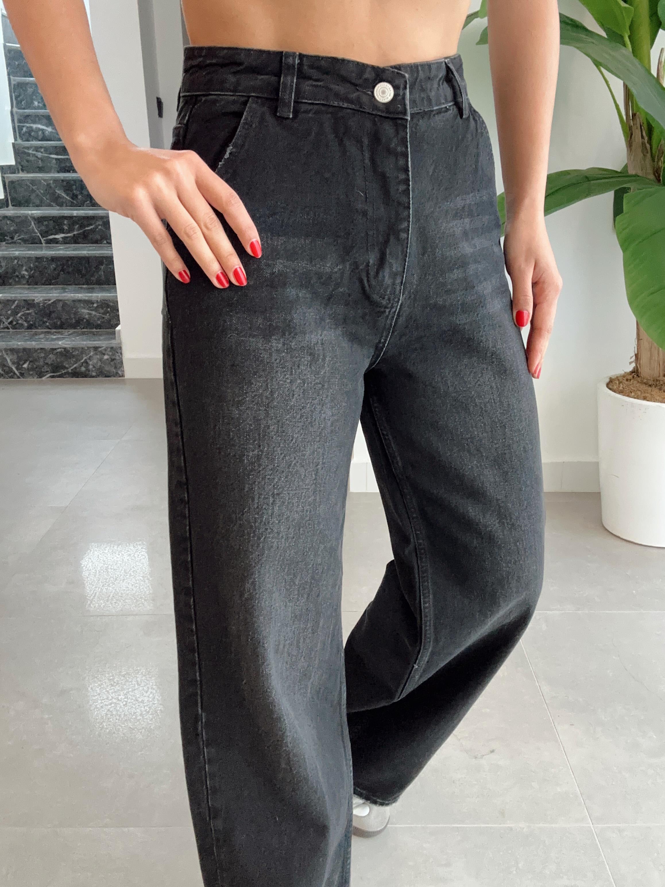 Antrasit Baggy Pantolon