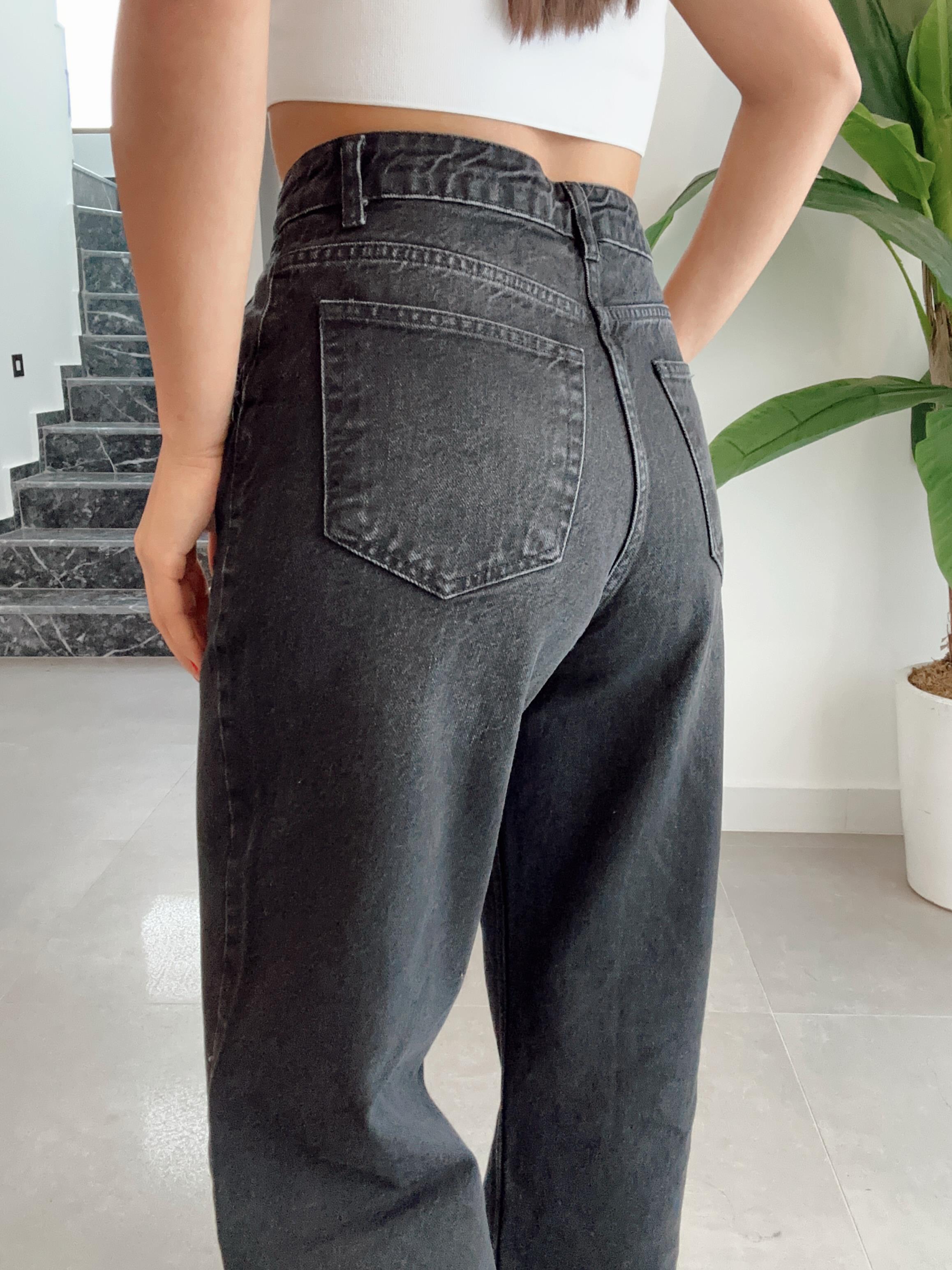 Antrasit Baggy Pantolon