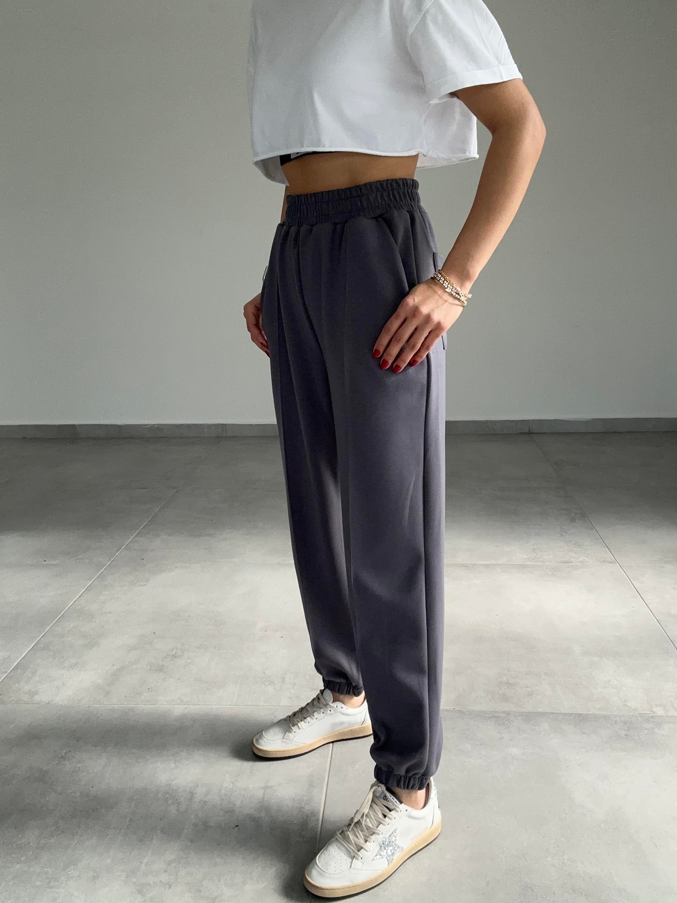 Antrasit Jogger Eşofman