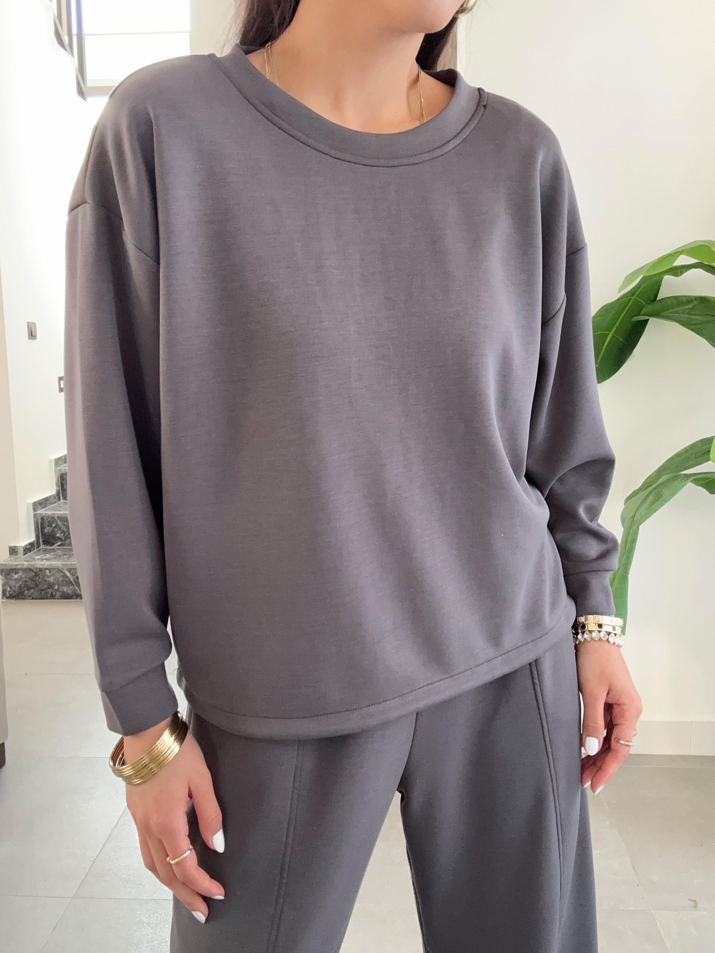 Antarsit Modal Kumaş Sırt Detaylı Takım