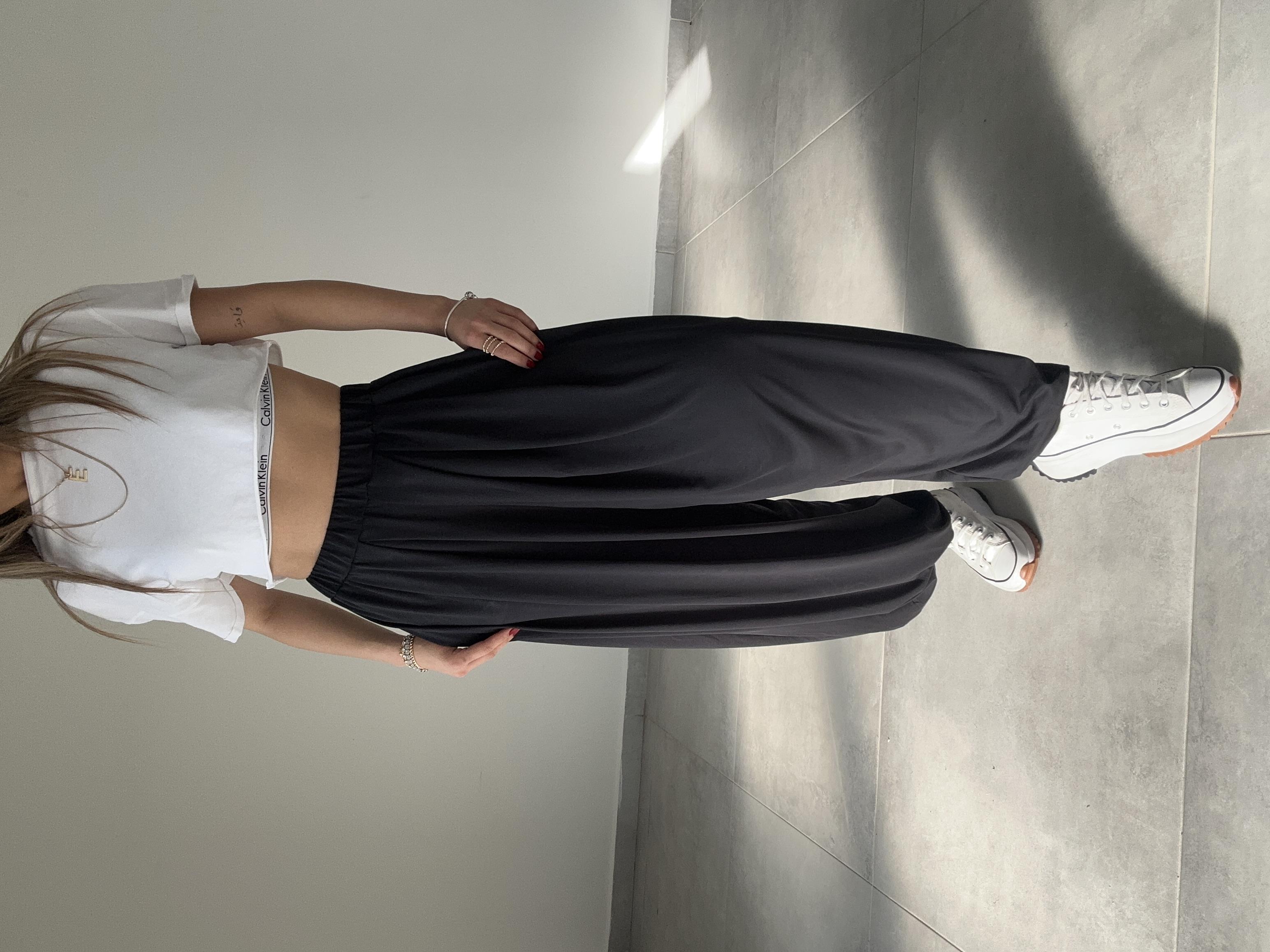 Antrasit Pike Tasarım Pantolon