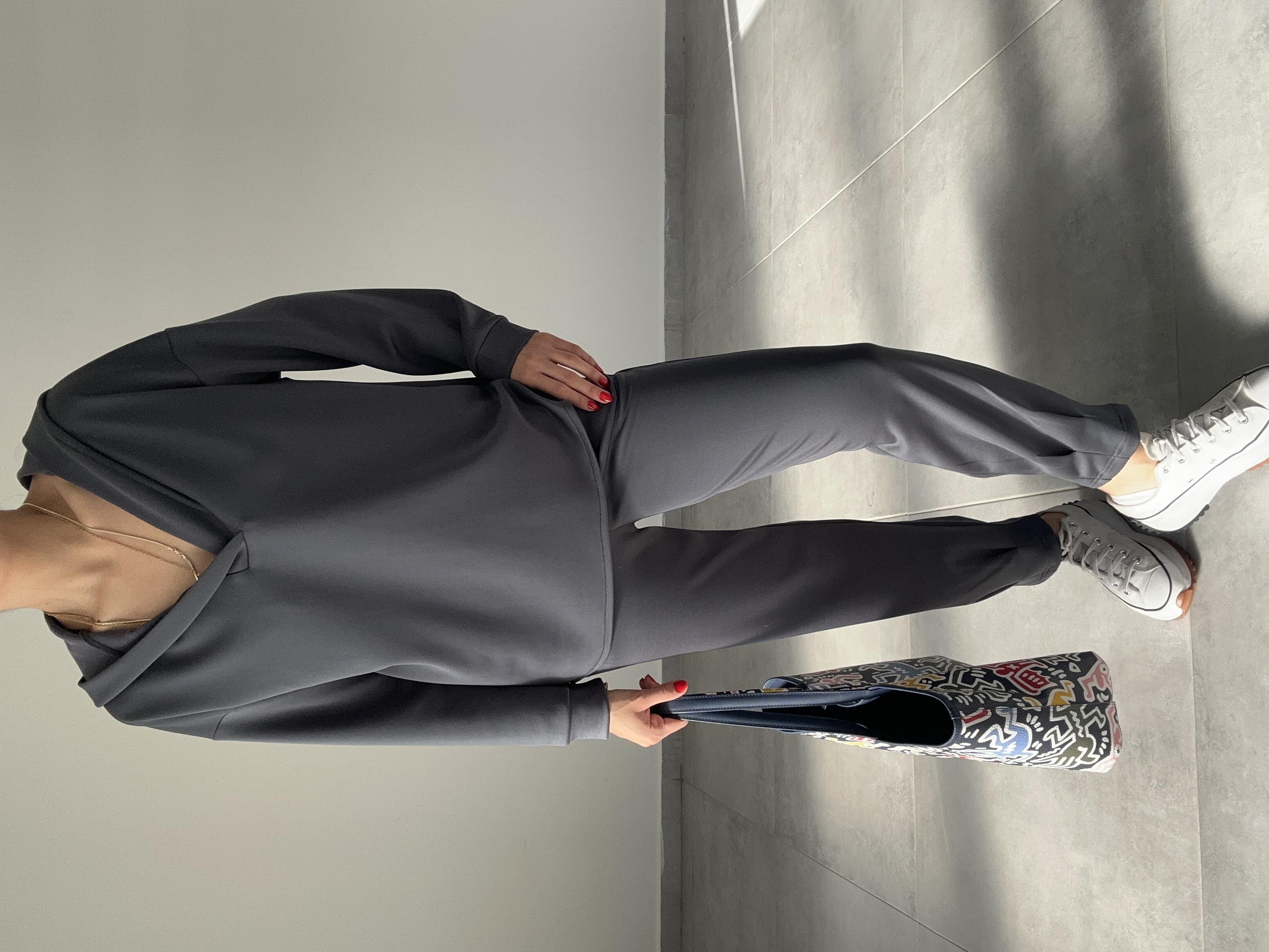 Antrasit Scuba Sweatshirt