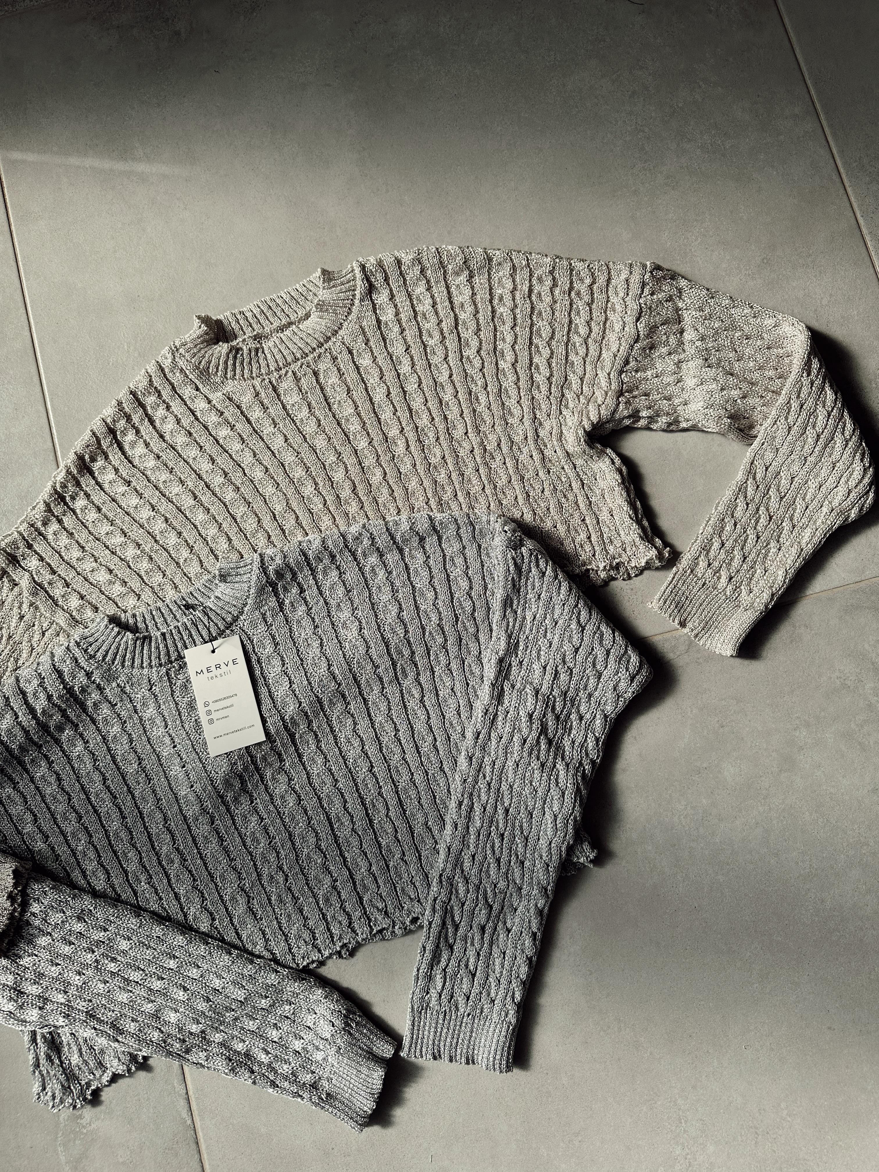 Bej Simli Kısa Kazak