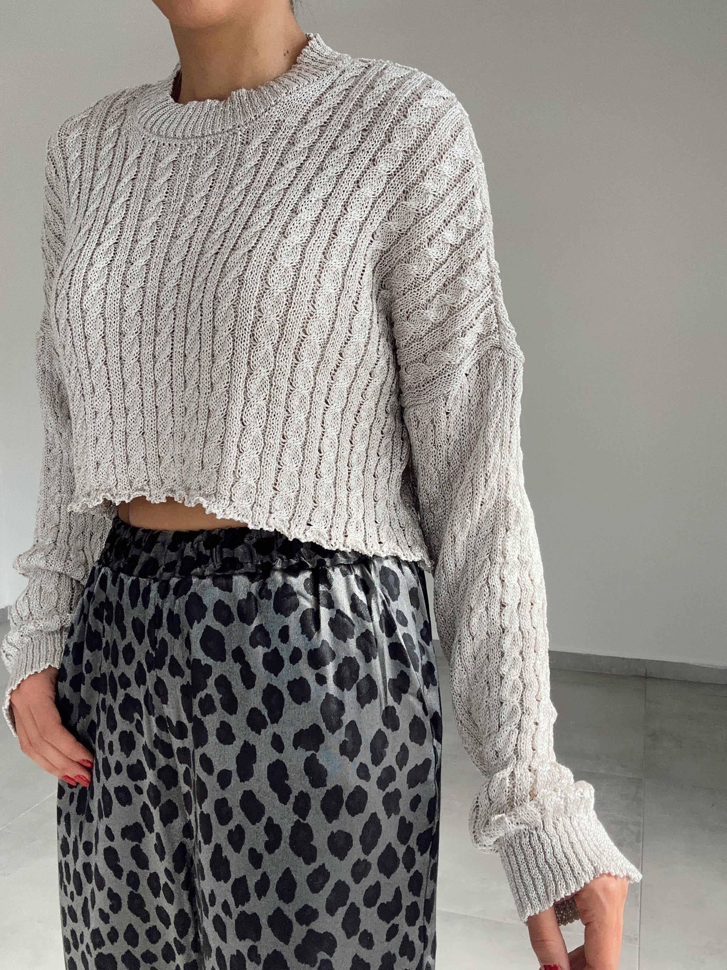 Bej Simli Kısa Kazak