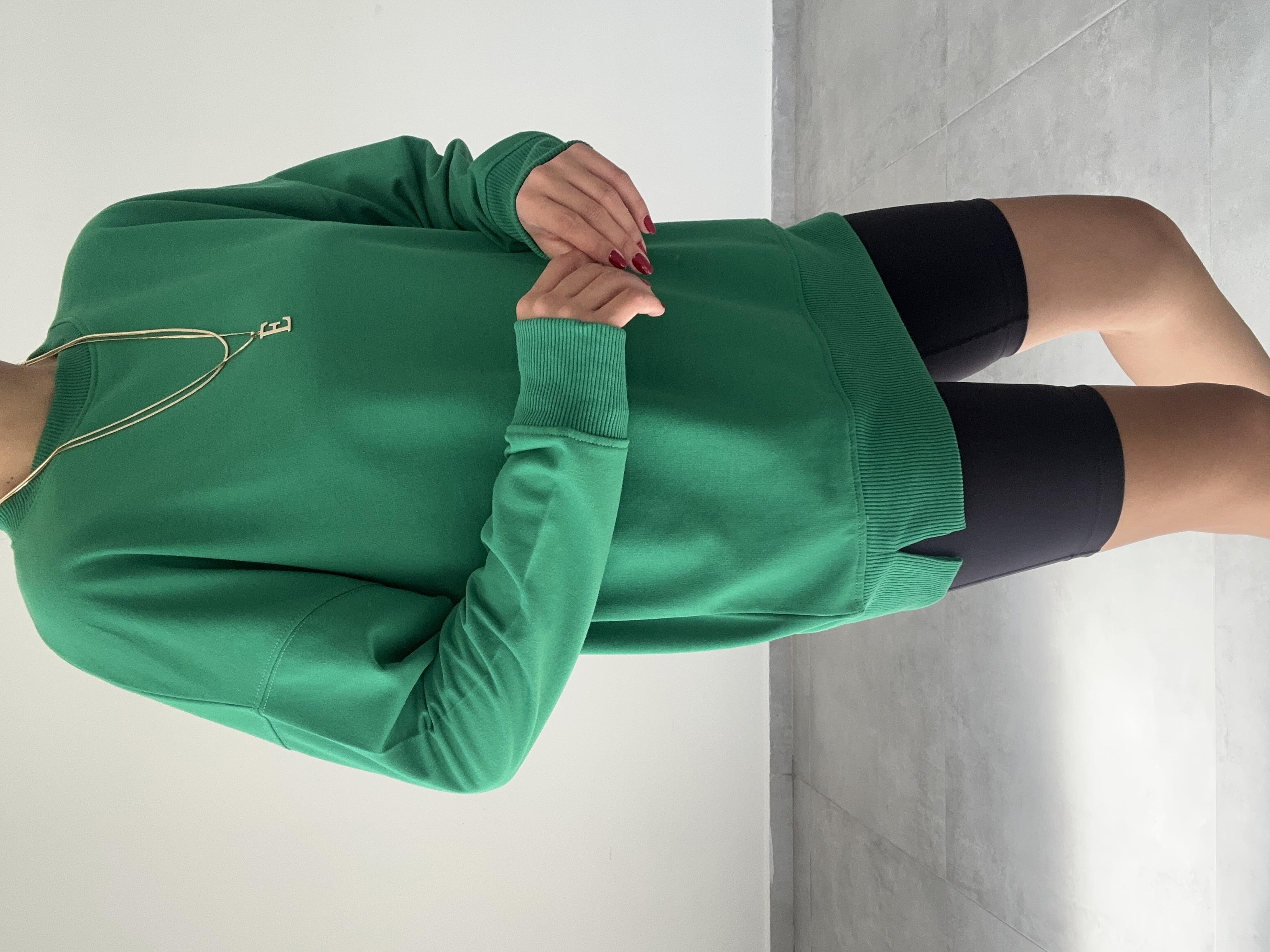 Benetton Rezerve Yanları Yırtmaç Detaylı Sweat