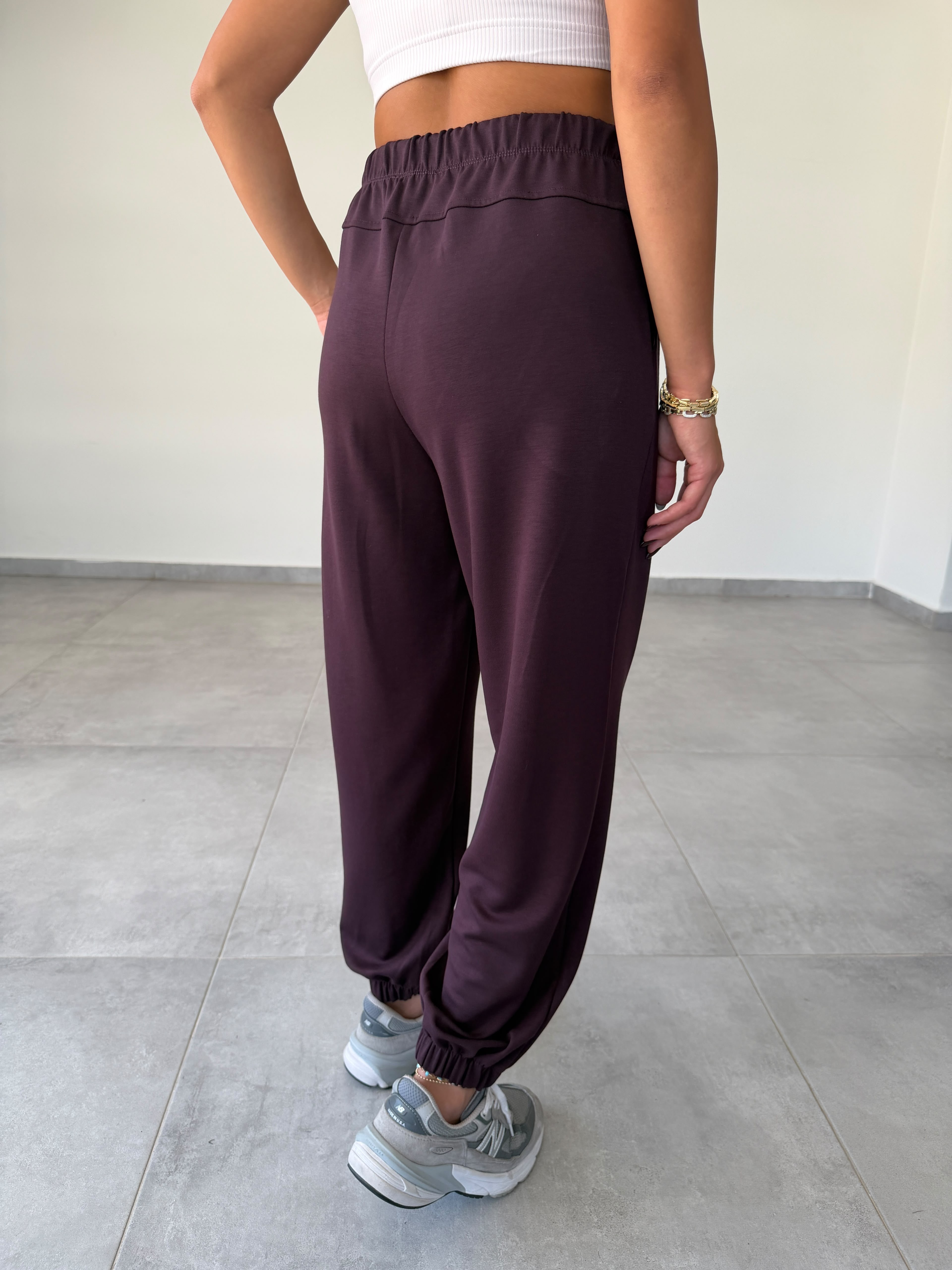 Relax Bordo Modal Jogger Eşofman