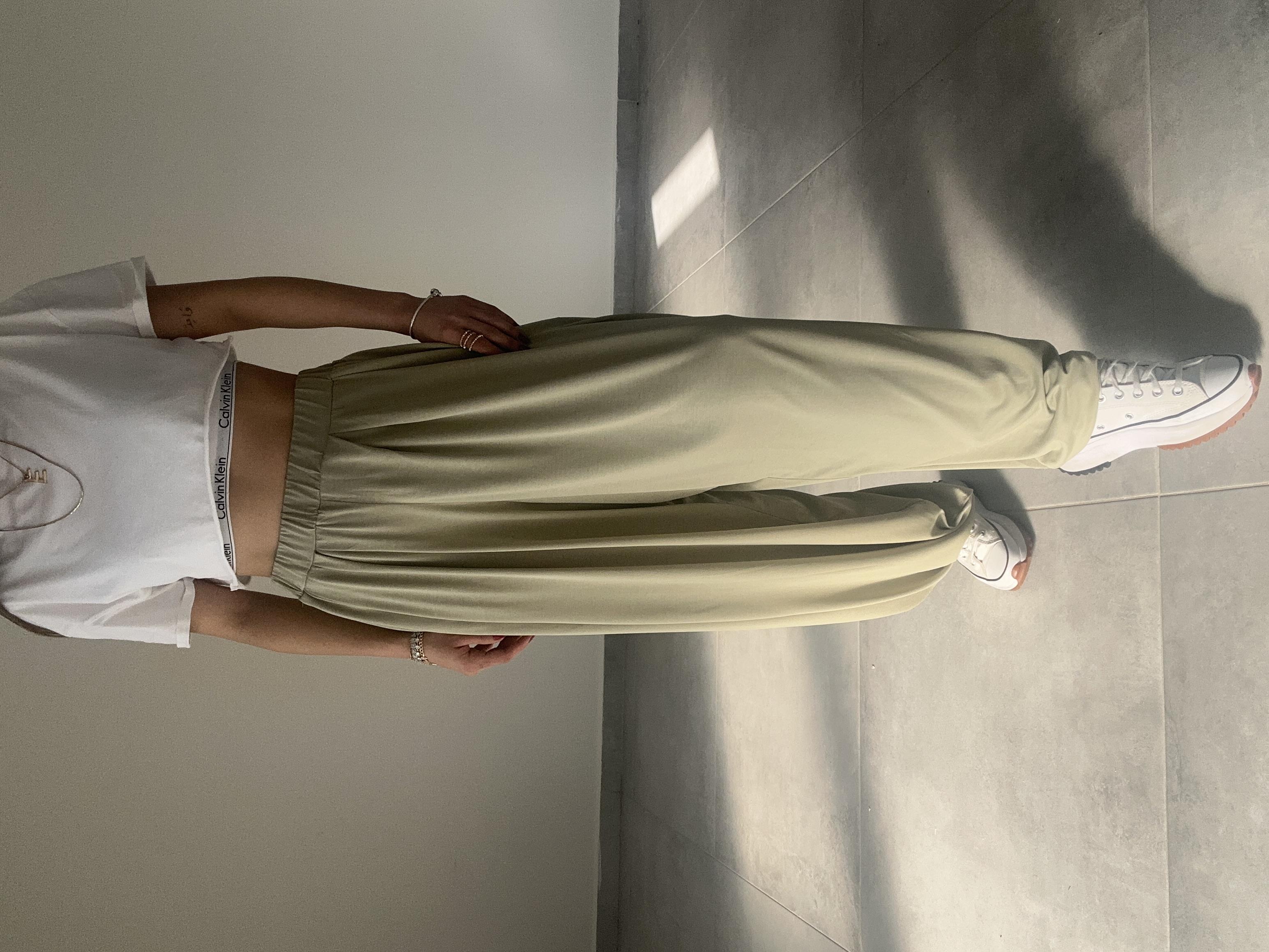 Haki Pike Tasarım Pantolon