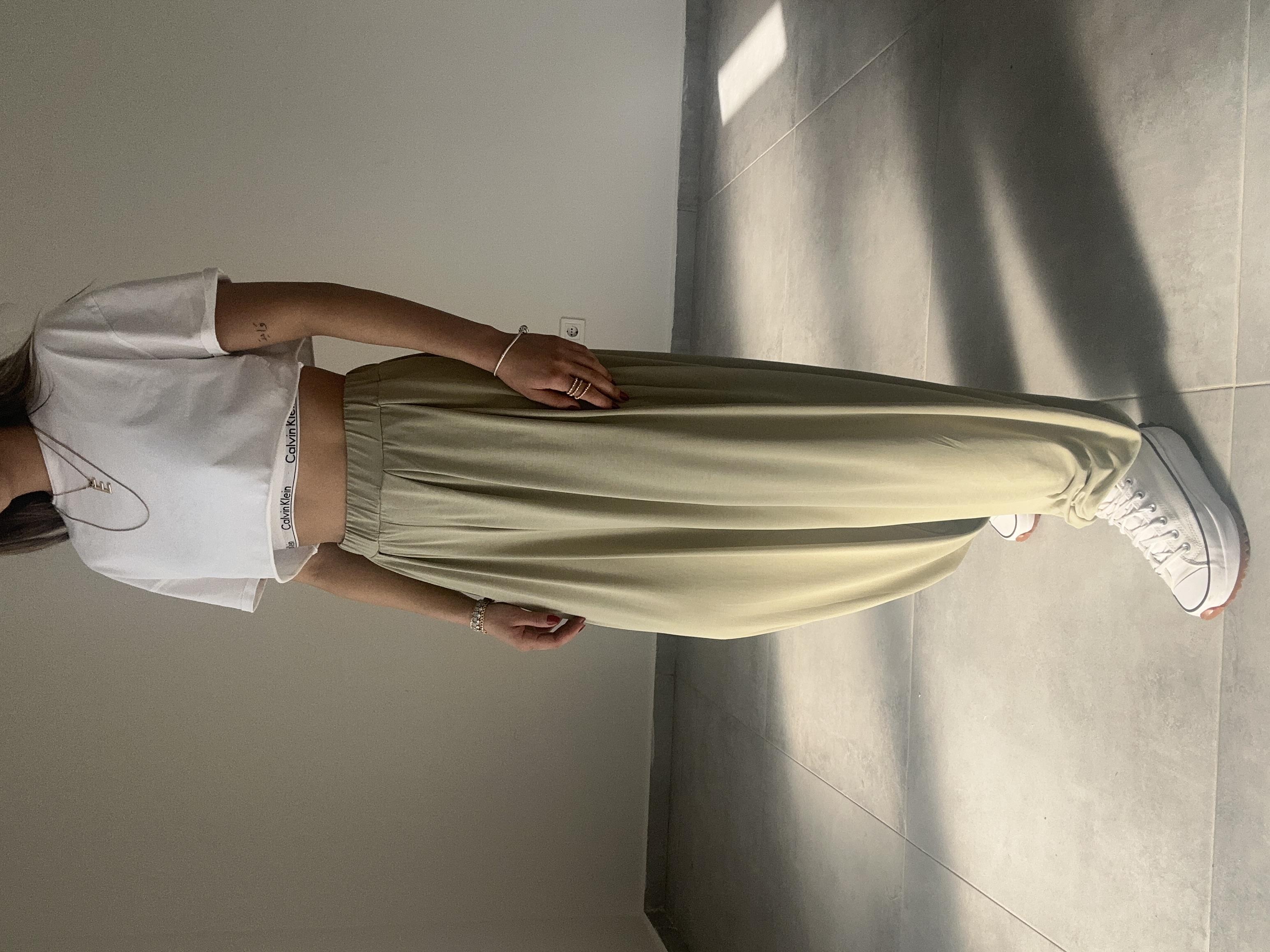 Haki Pike Tasarım Pantolon