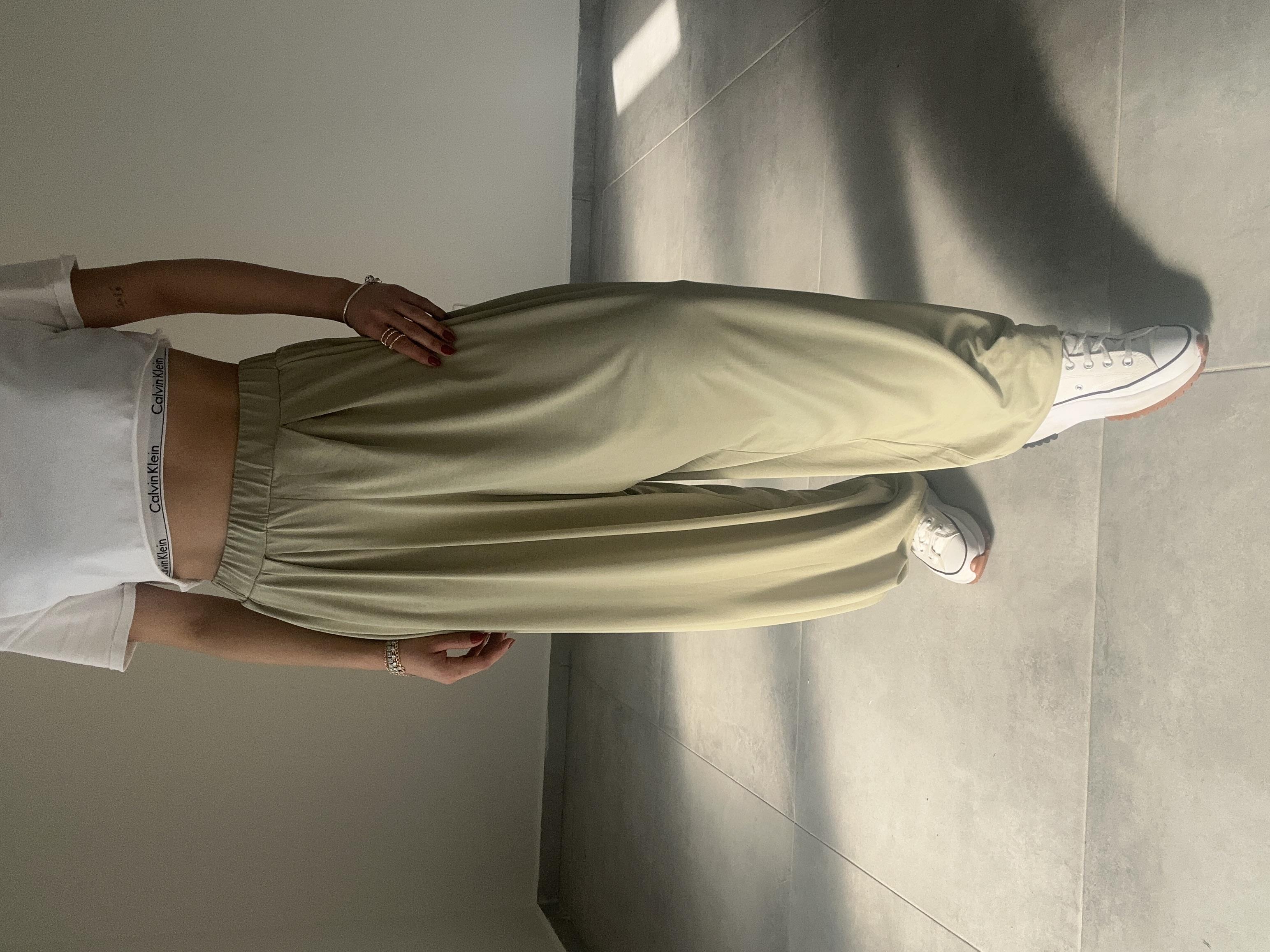 Haki Pike Tasarım Pantolon