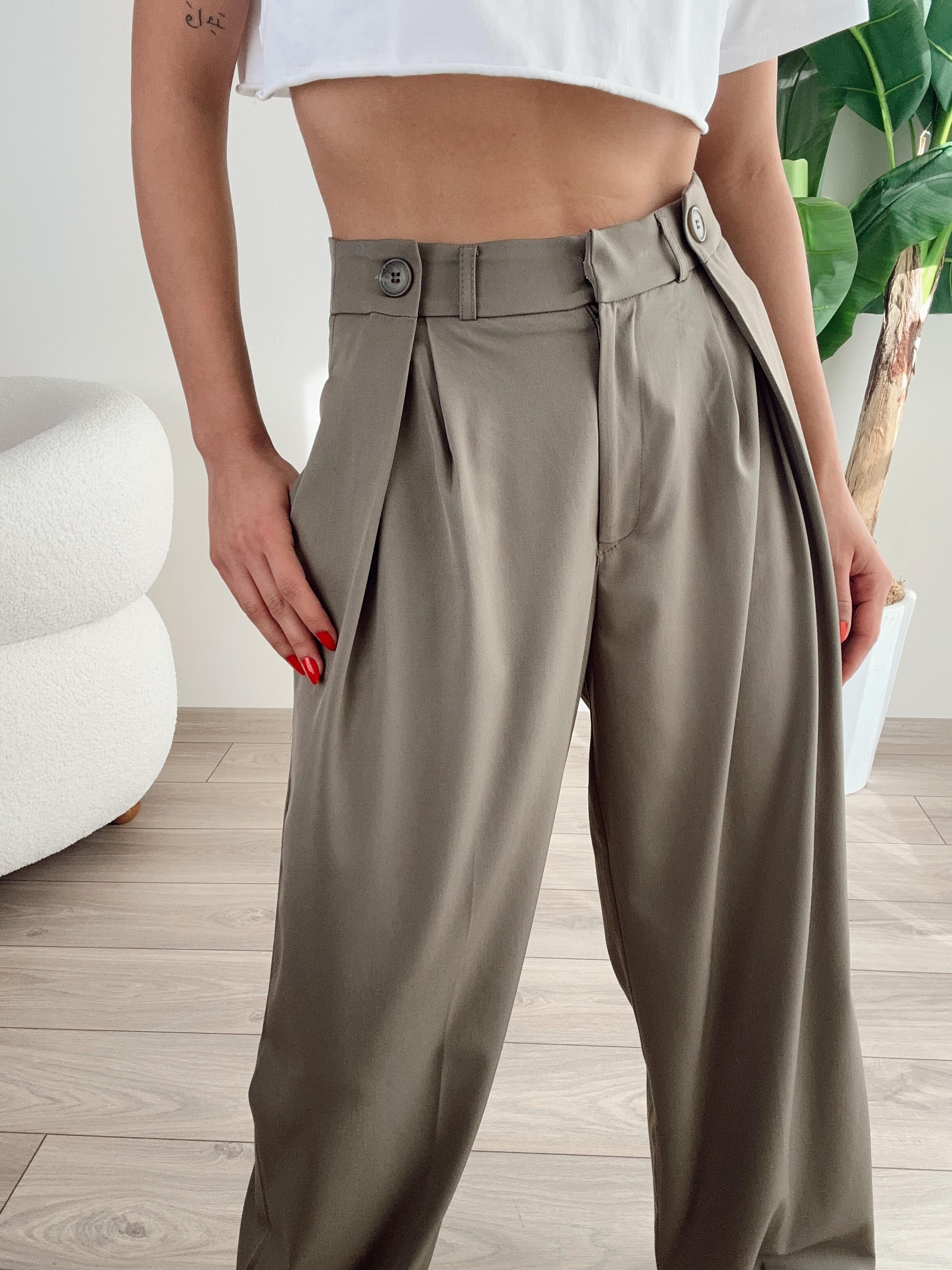 Haki Poliviskon Pantolon