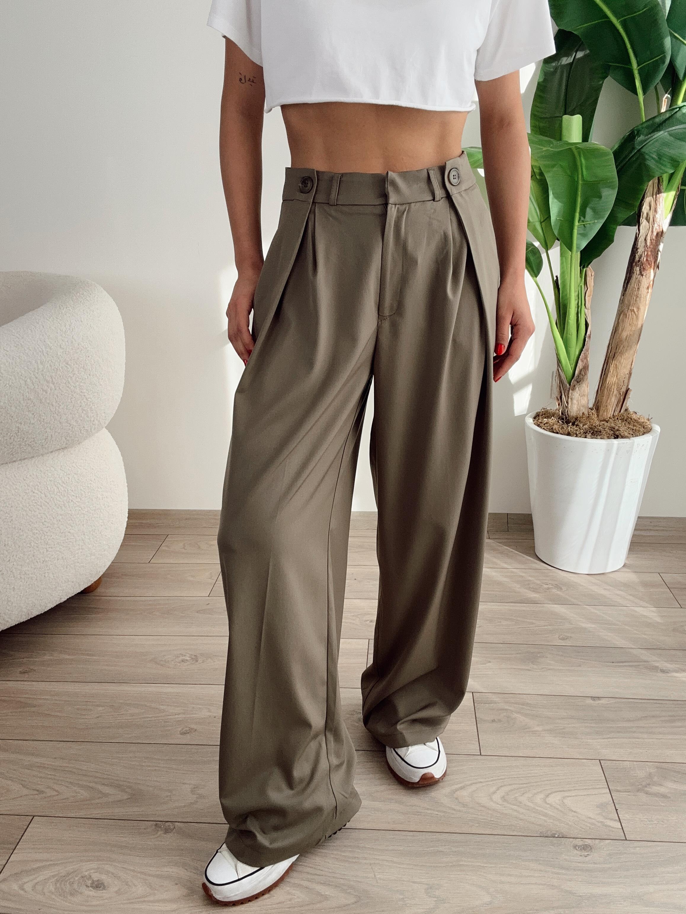 Haki Poliviskon Pantolon